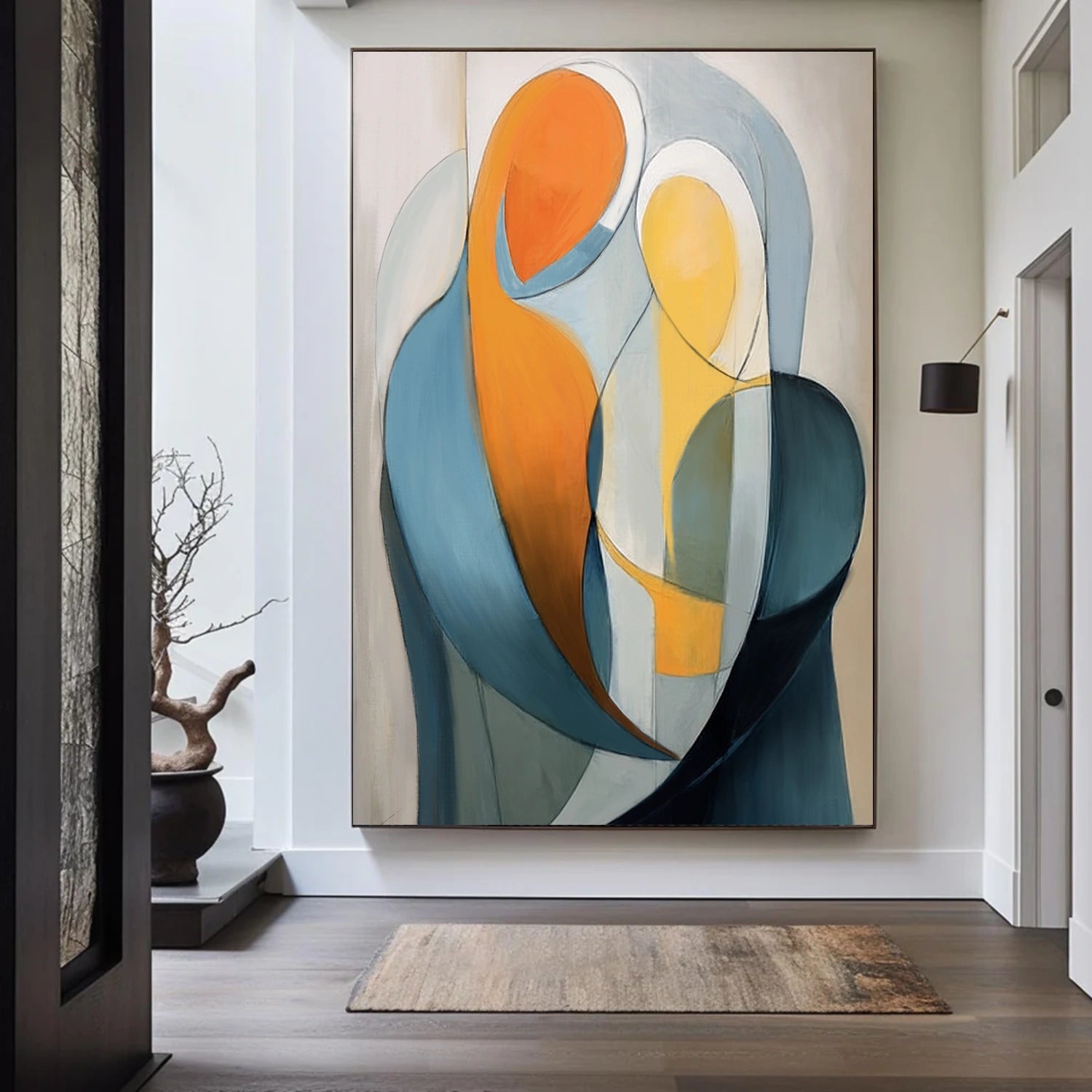 Contemporary Abstract Minimalist Wall Art #CW033