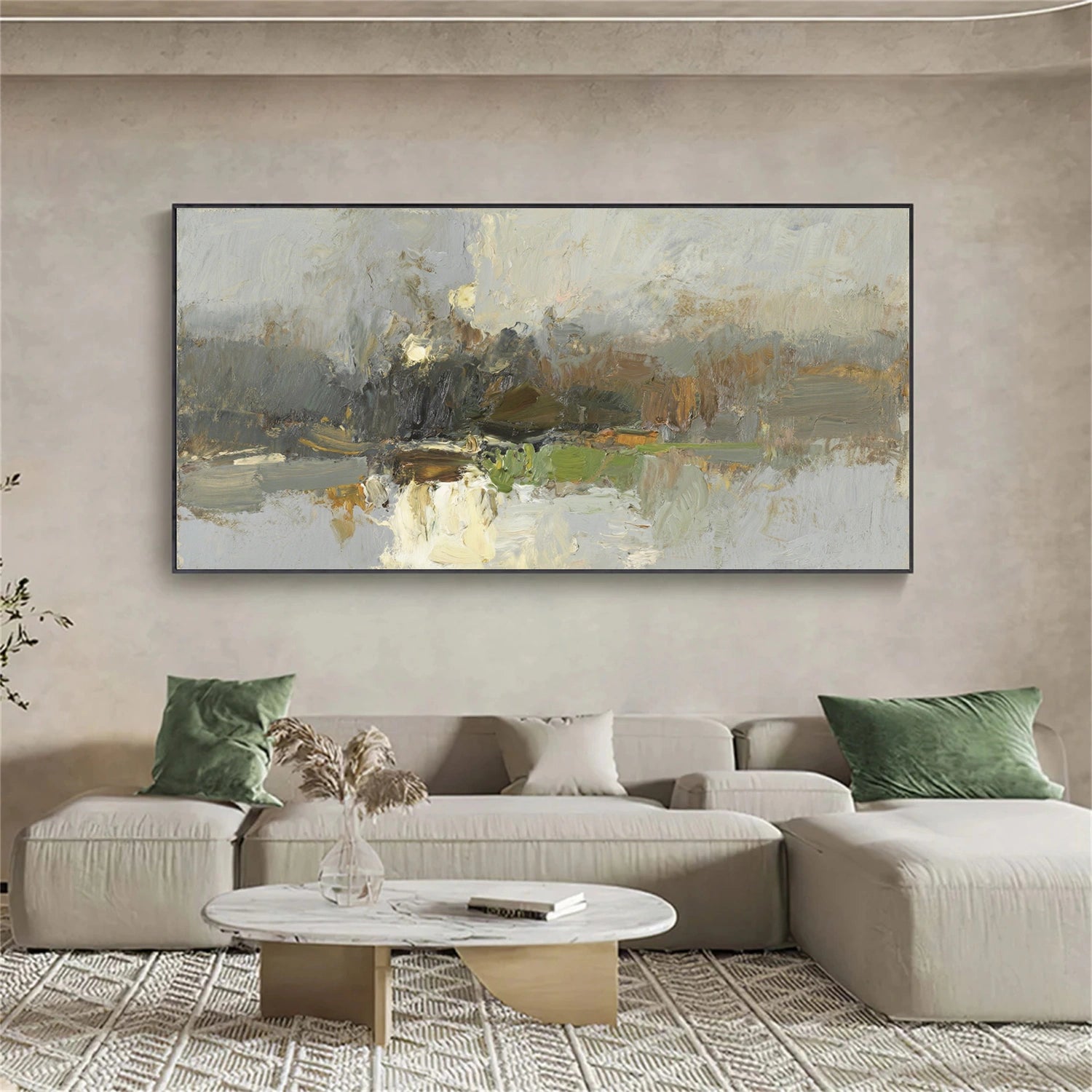 Abstract Textured Wall Art #AB 534