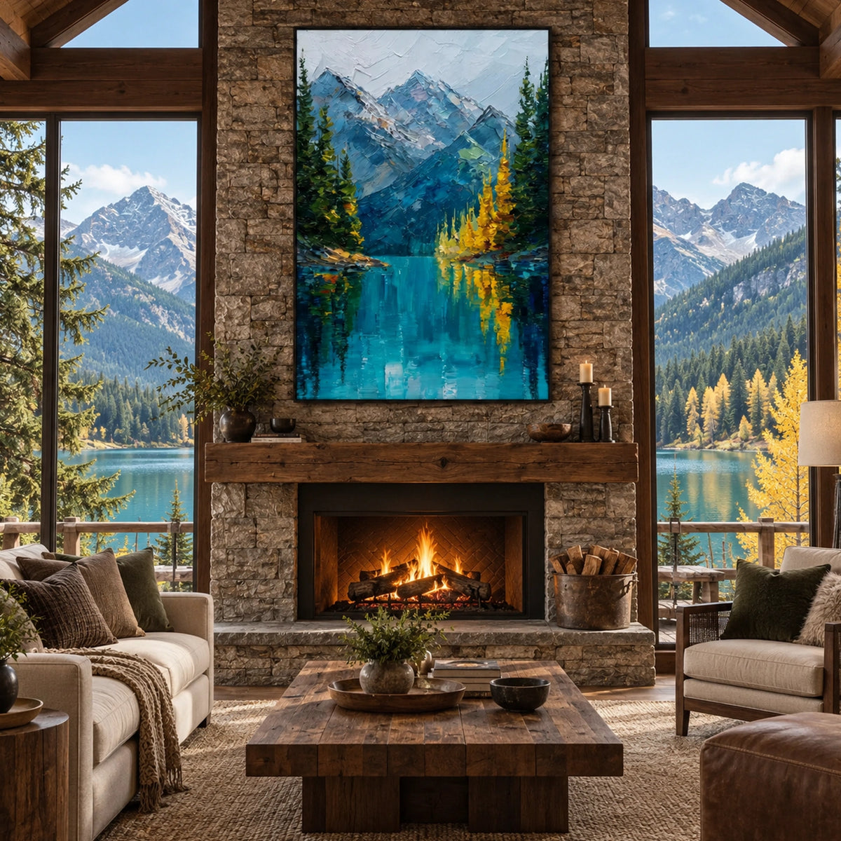 Minimalist Mountain Canvas # MM471