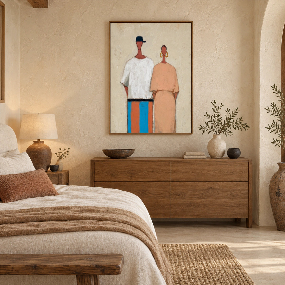 Abstract Portrait Wall Art #PT098