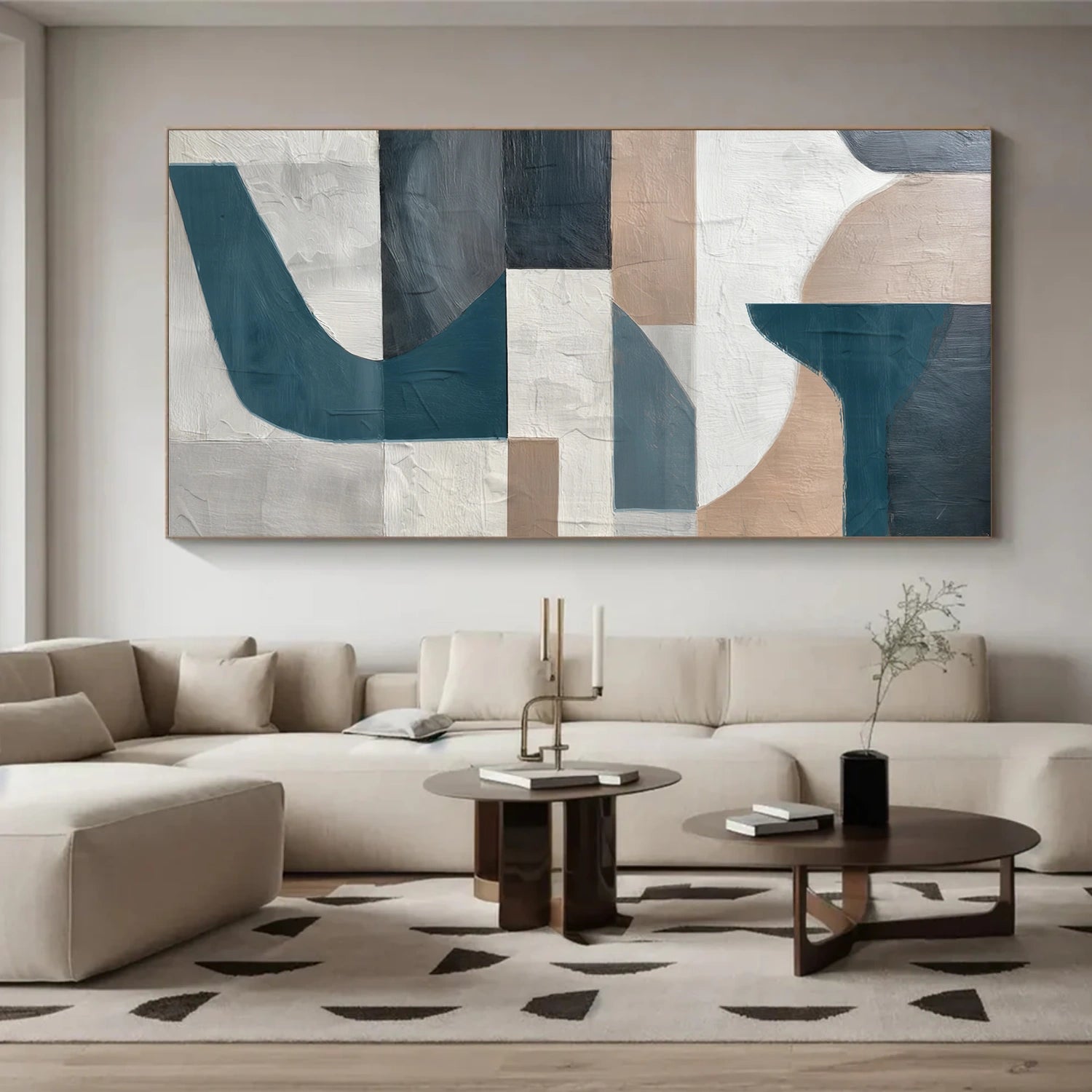 Abstract Textured Wall Art #AB 611