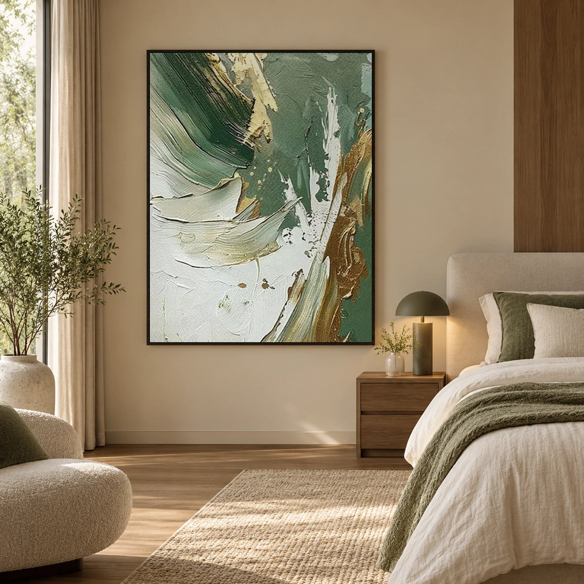Minimalist Texture Canvas Art #MM469