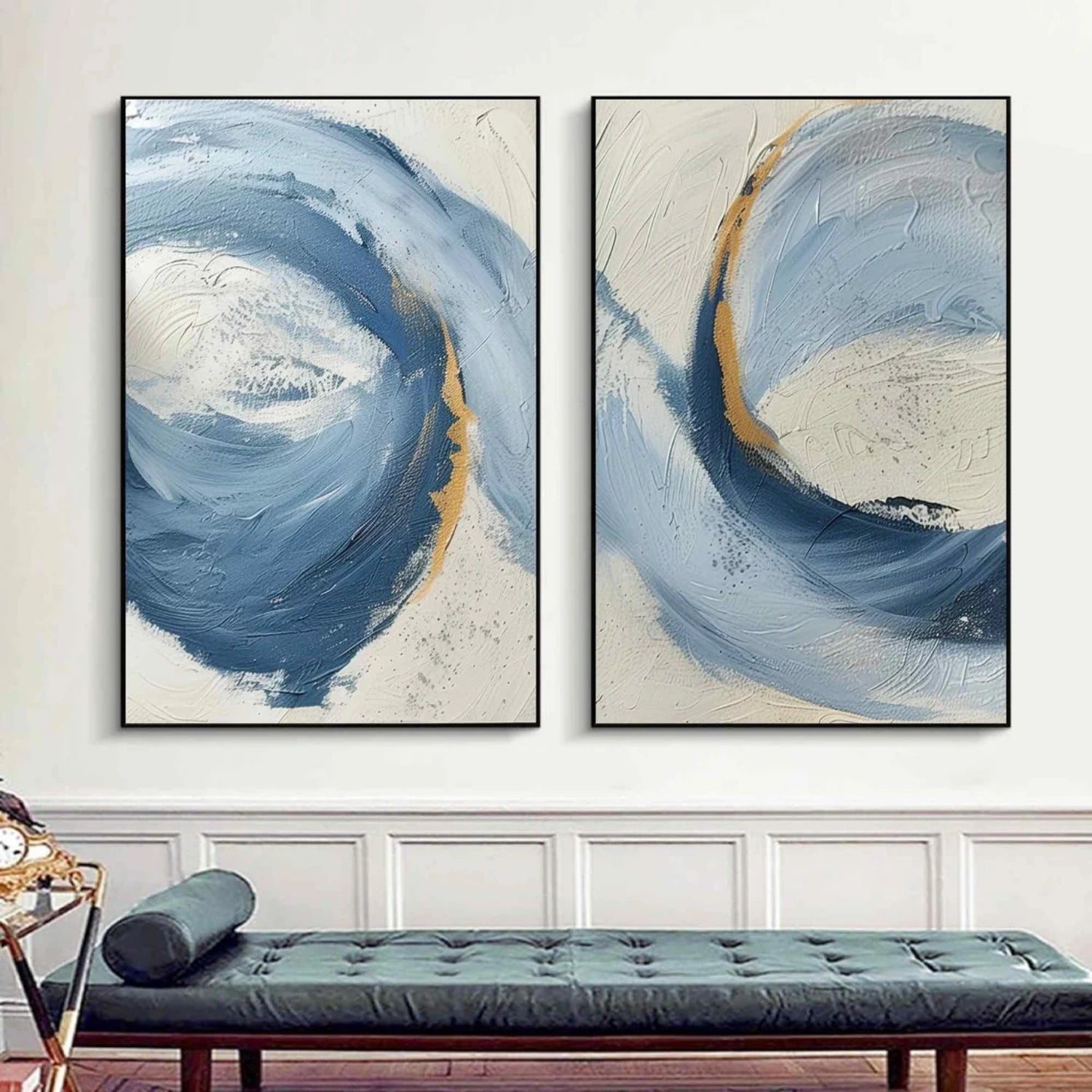 Abstract Painting Set of 2 #AB 414