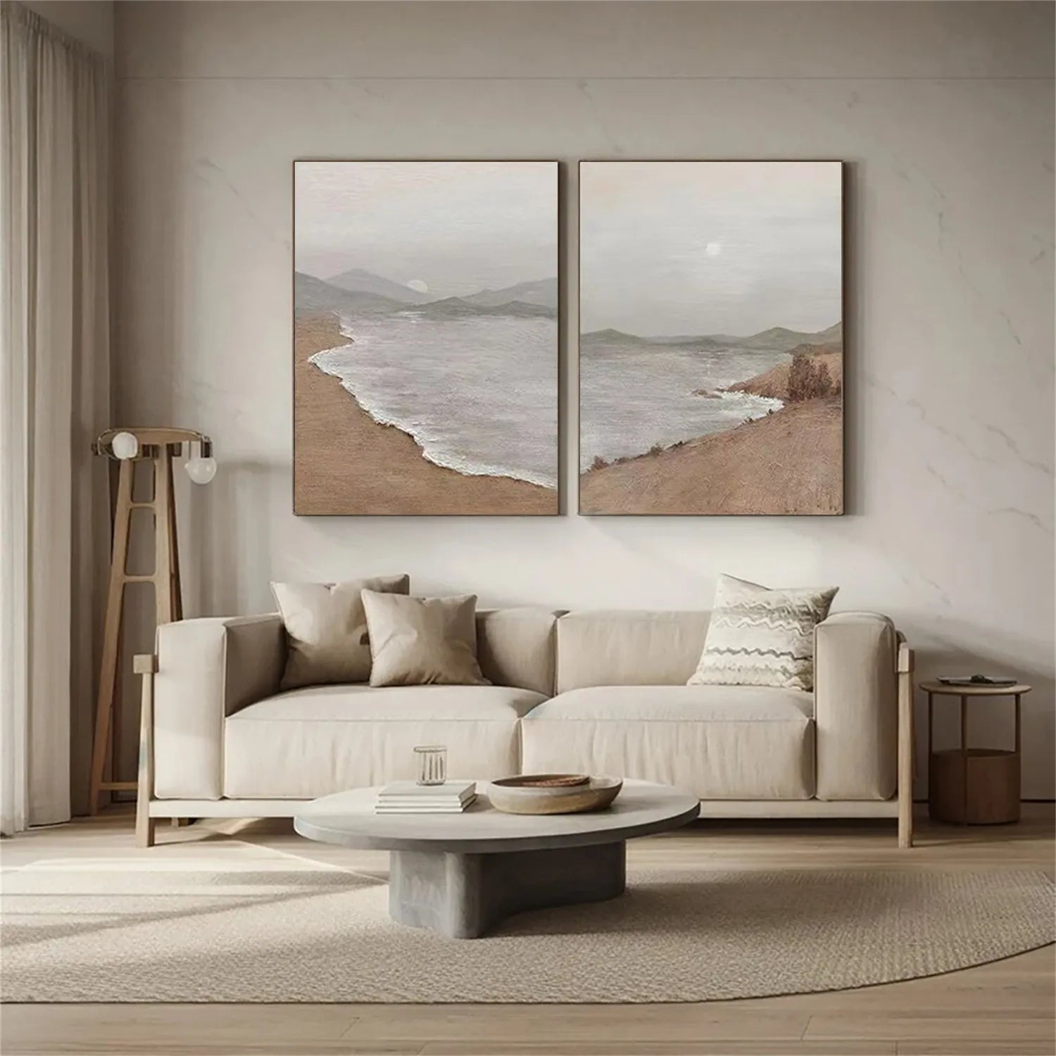 Ocean And Sky Painting Set of 2#OS 193