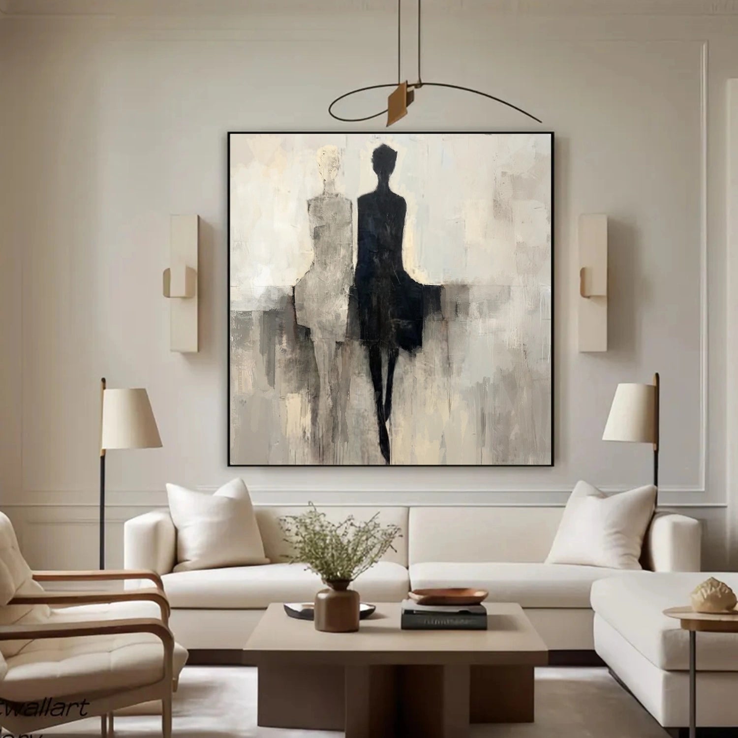 Contemporary Abstract Minimalist Wall Art #CW043