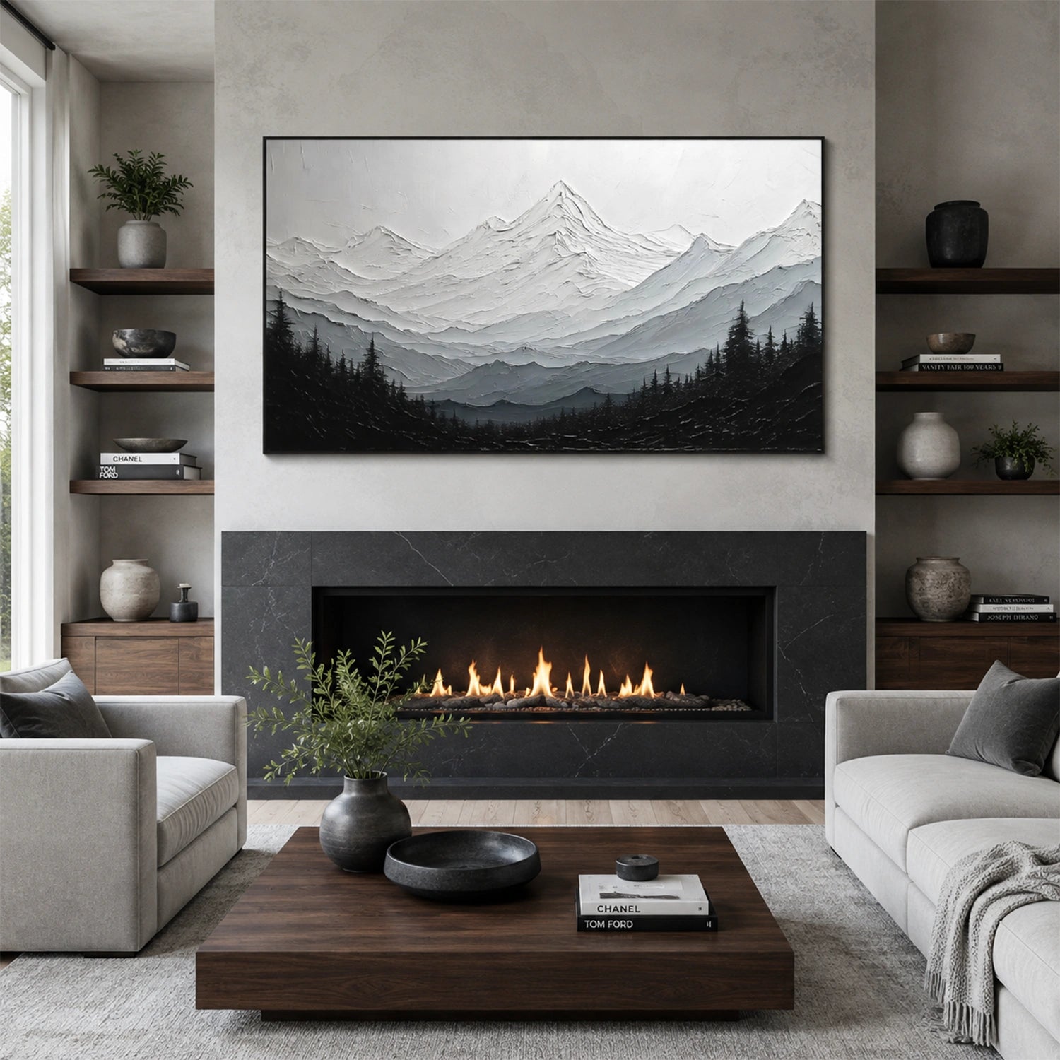 Minimalist Mountain Canvas # MM456