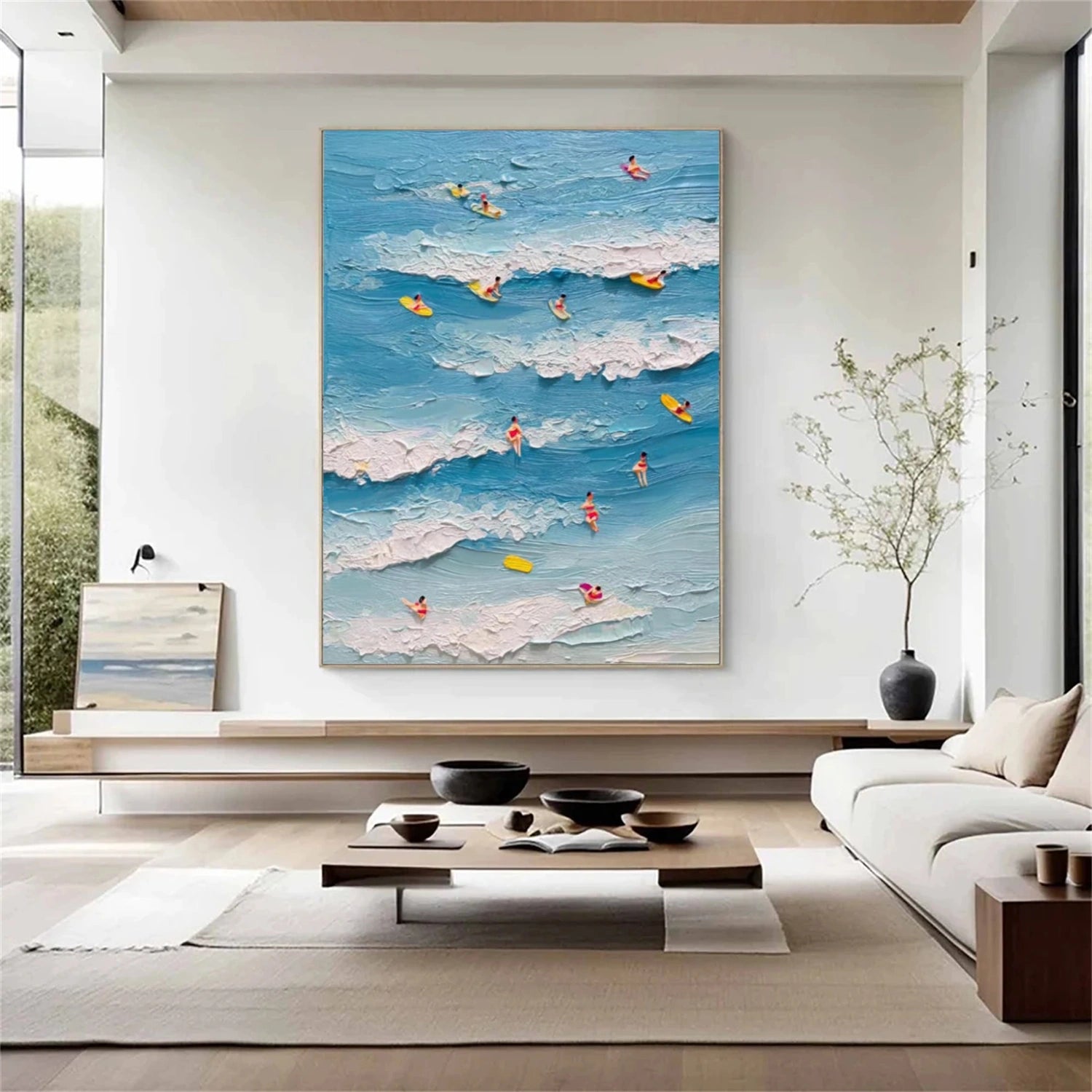 Sport Art Texture Painting Canvas  # SA079