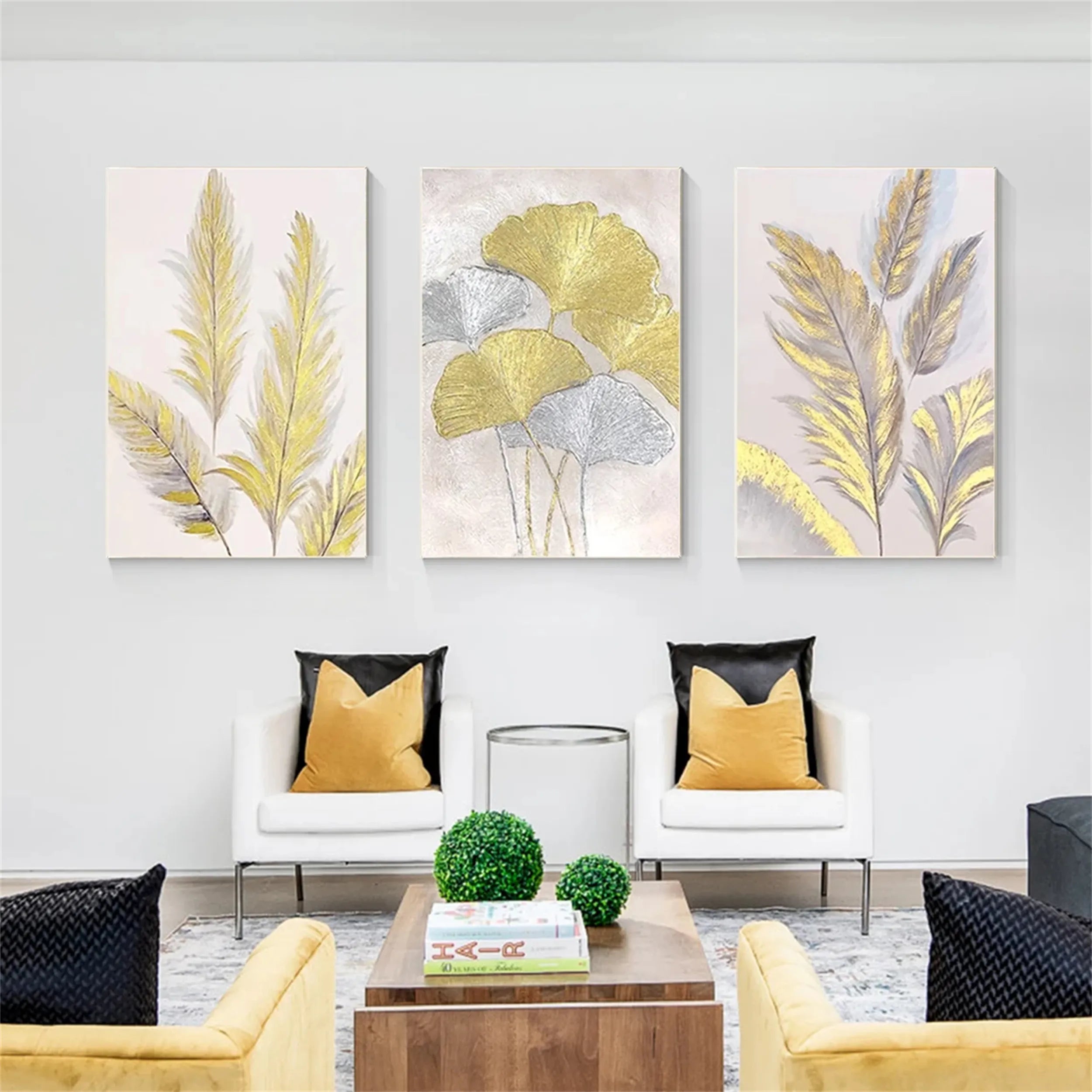 Flower And Tree Painting Set of 3 #FT 091