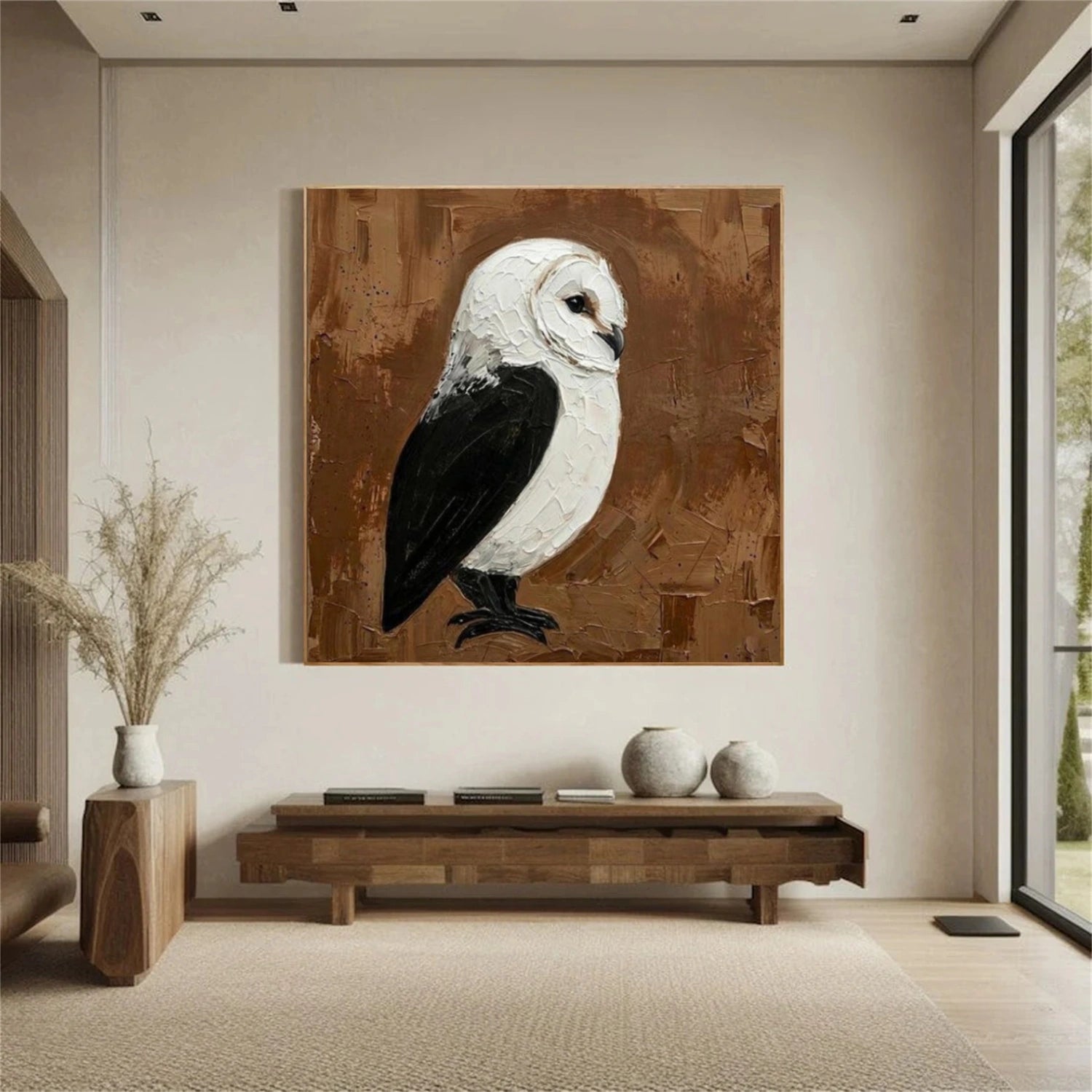 Abstract Animal Canvas Art #AP219