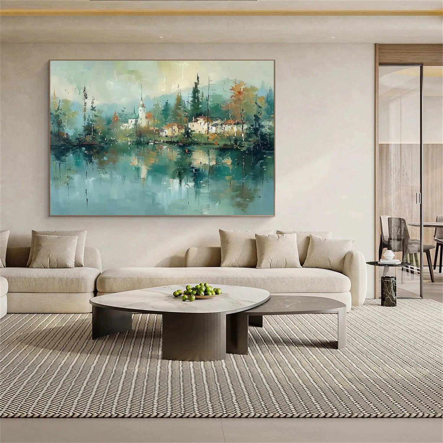 Abstract Urban Landscape Painting #UL 048