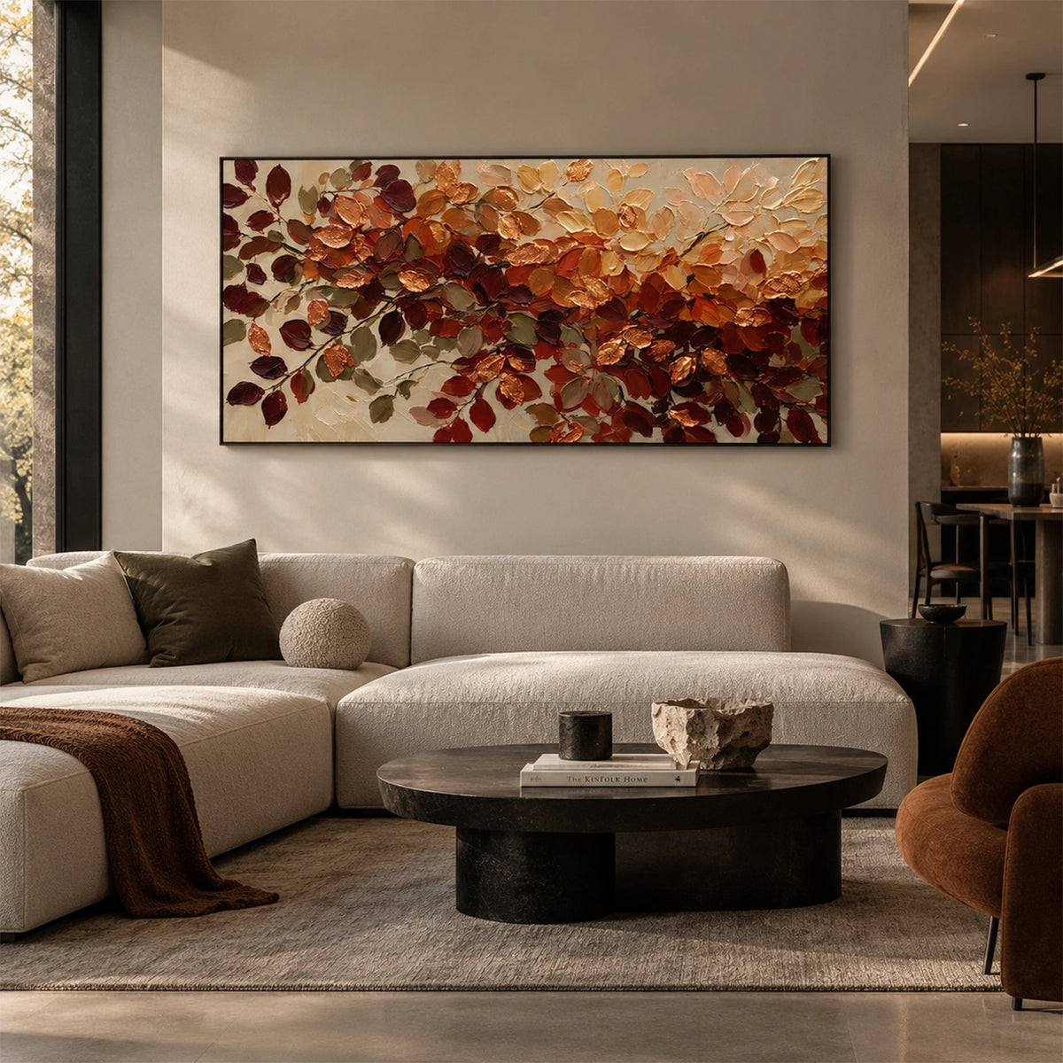 Flower & Tree Abstract Canvas # FT 424