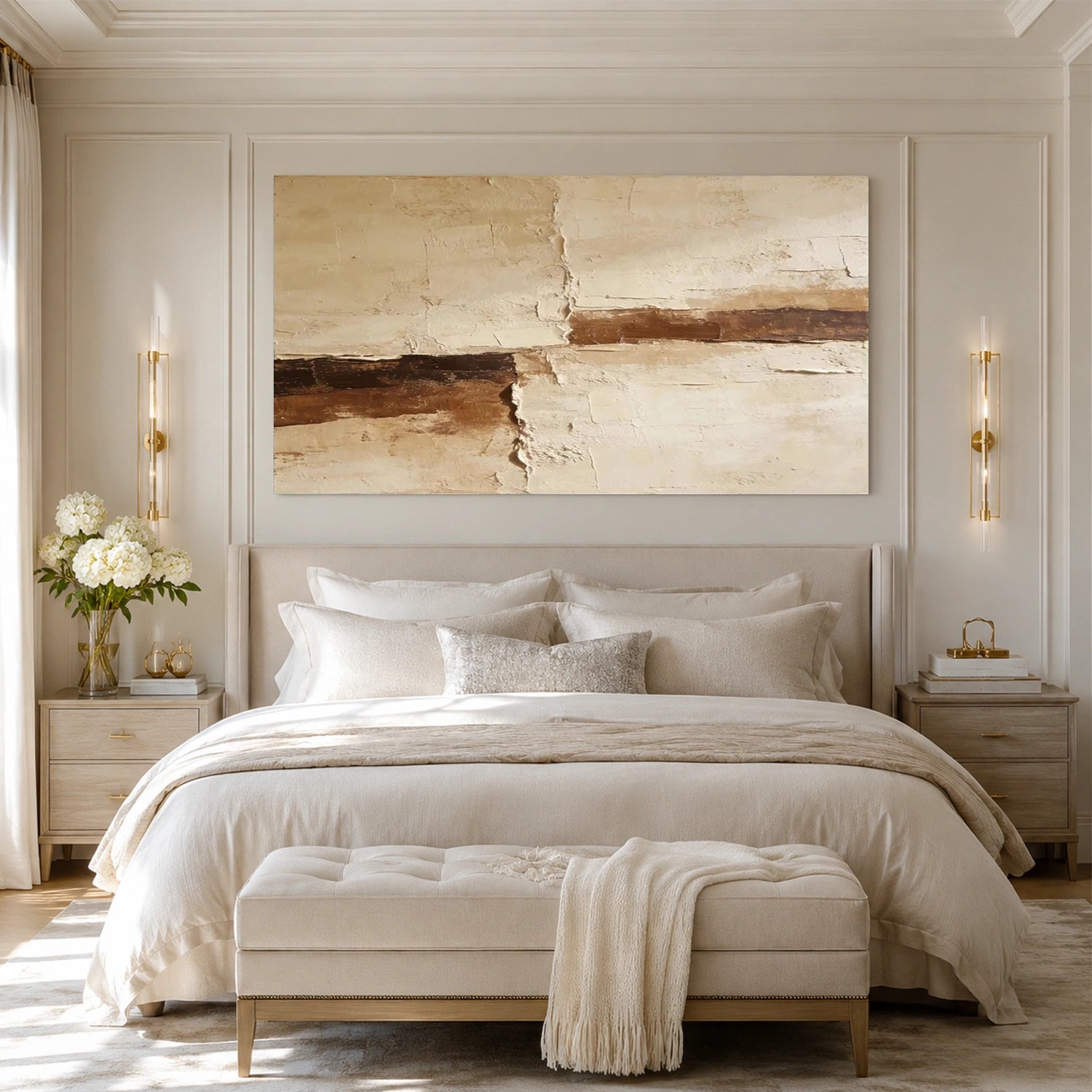 Abstract Wall Textured Art # AB709