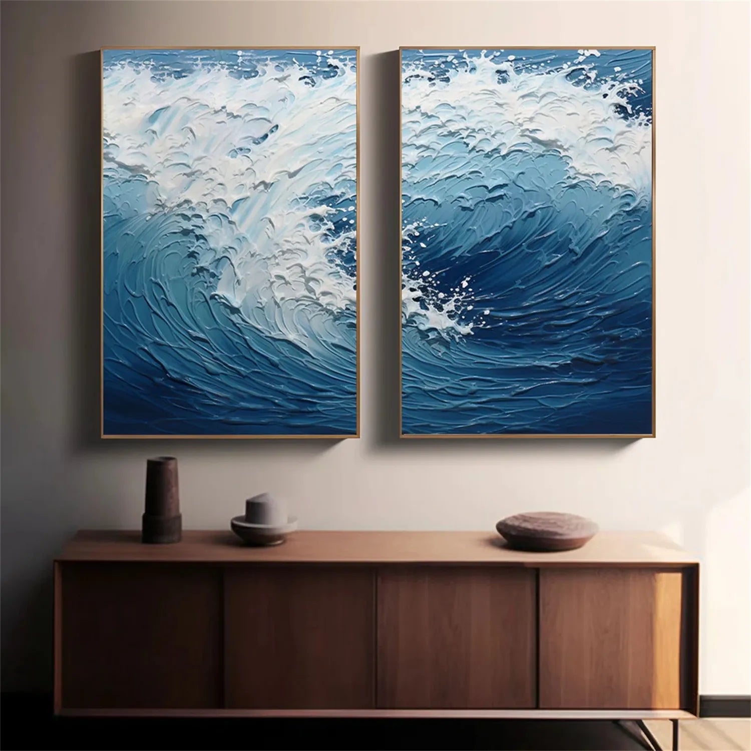 Ocean And Sky Painting Set of 2#OS 196