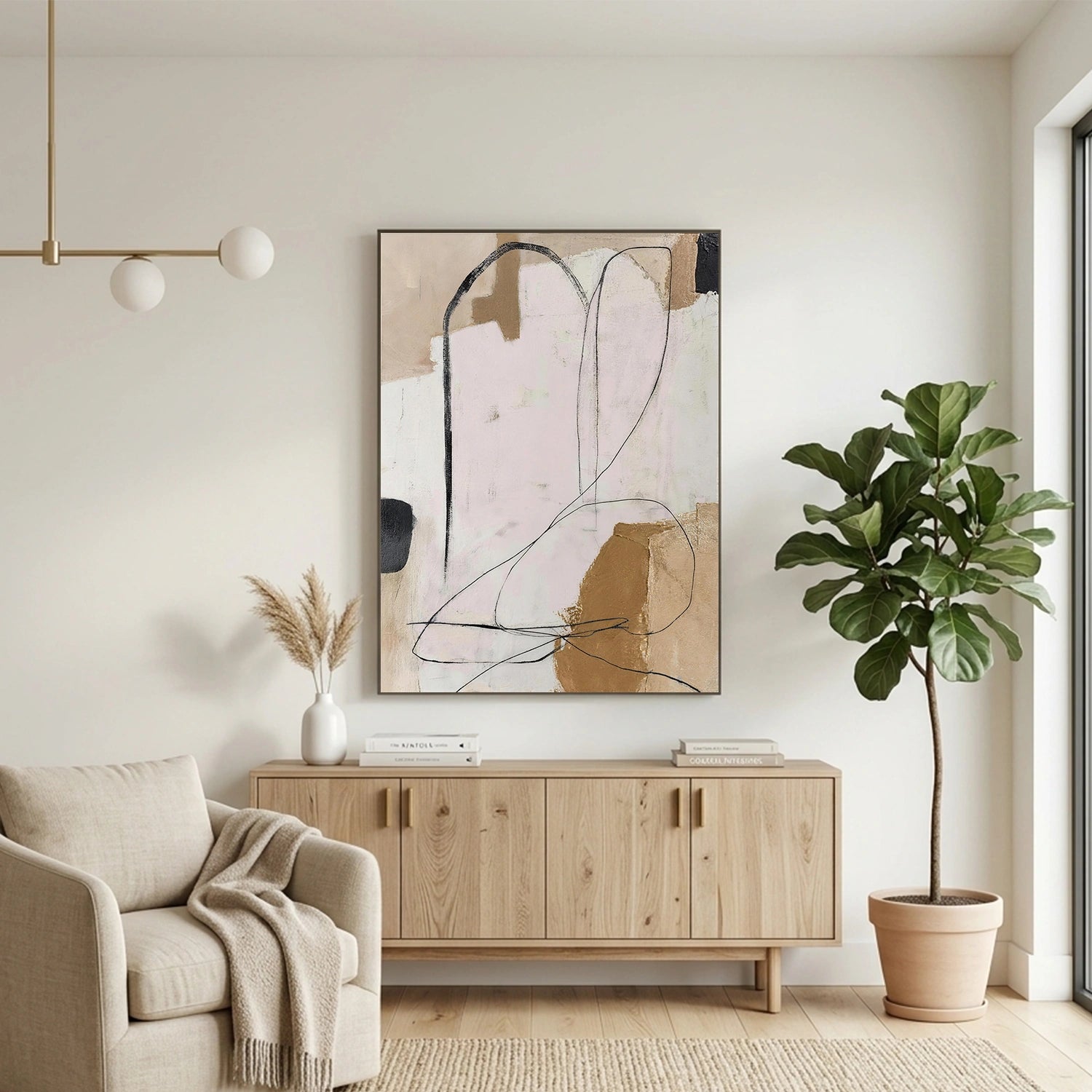 Abstract Texture Wall Art  # AB700