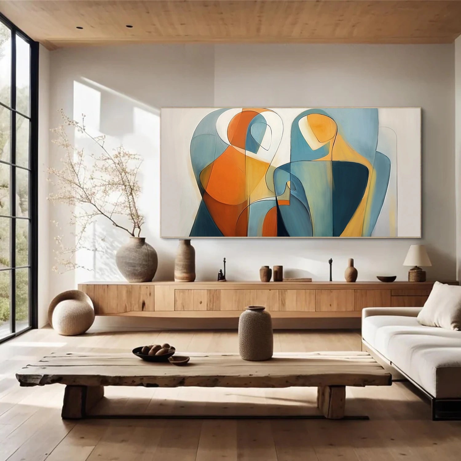 Contemporary Abstract Minimalist Wall Art #CW034