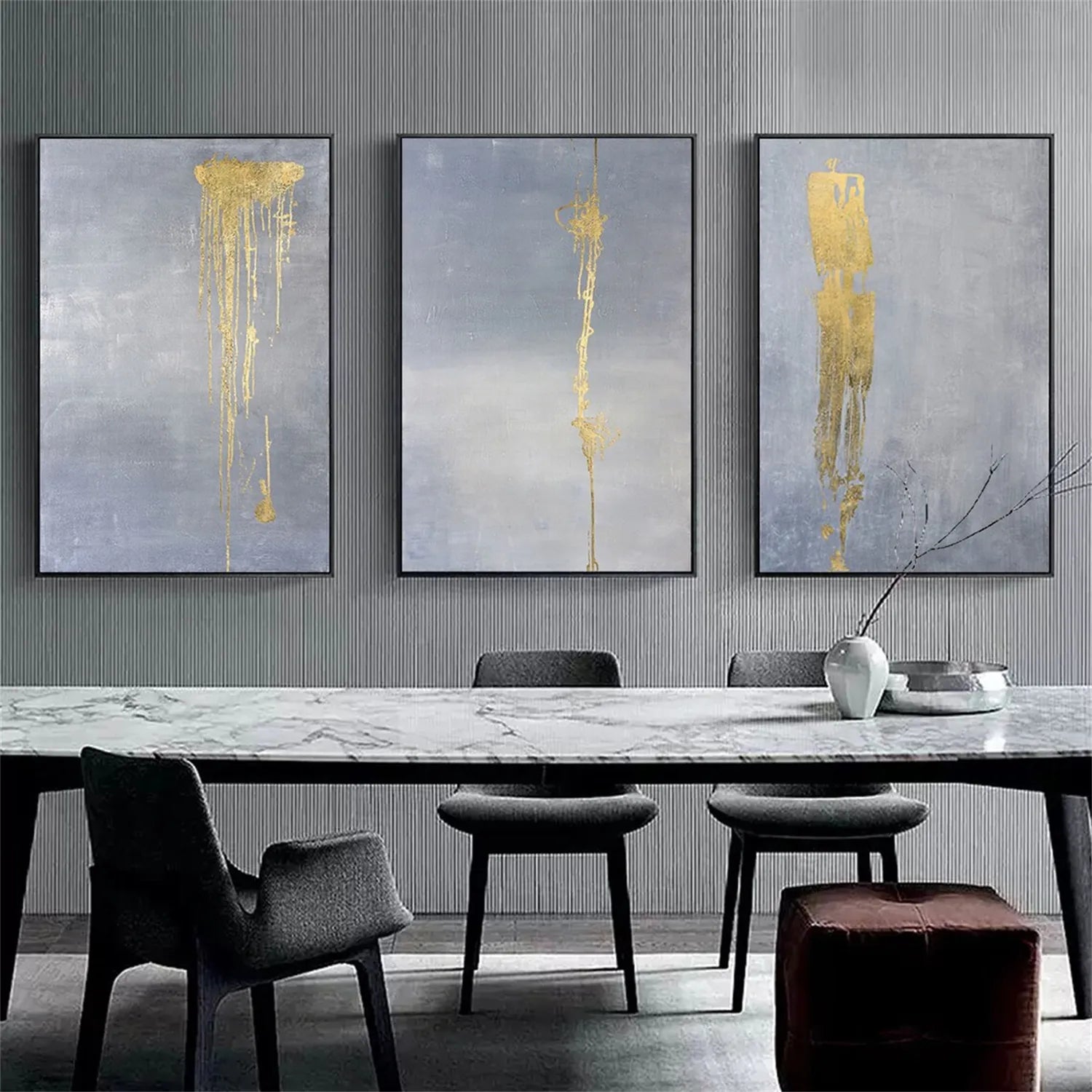 Abstract Painting Set of 3 #AB227