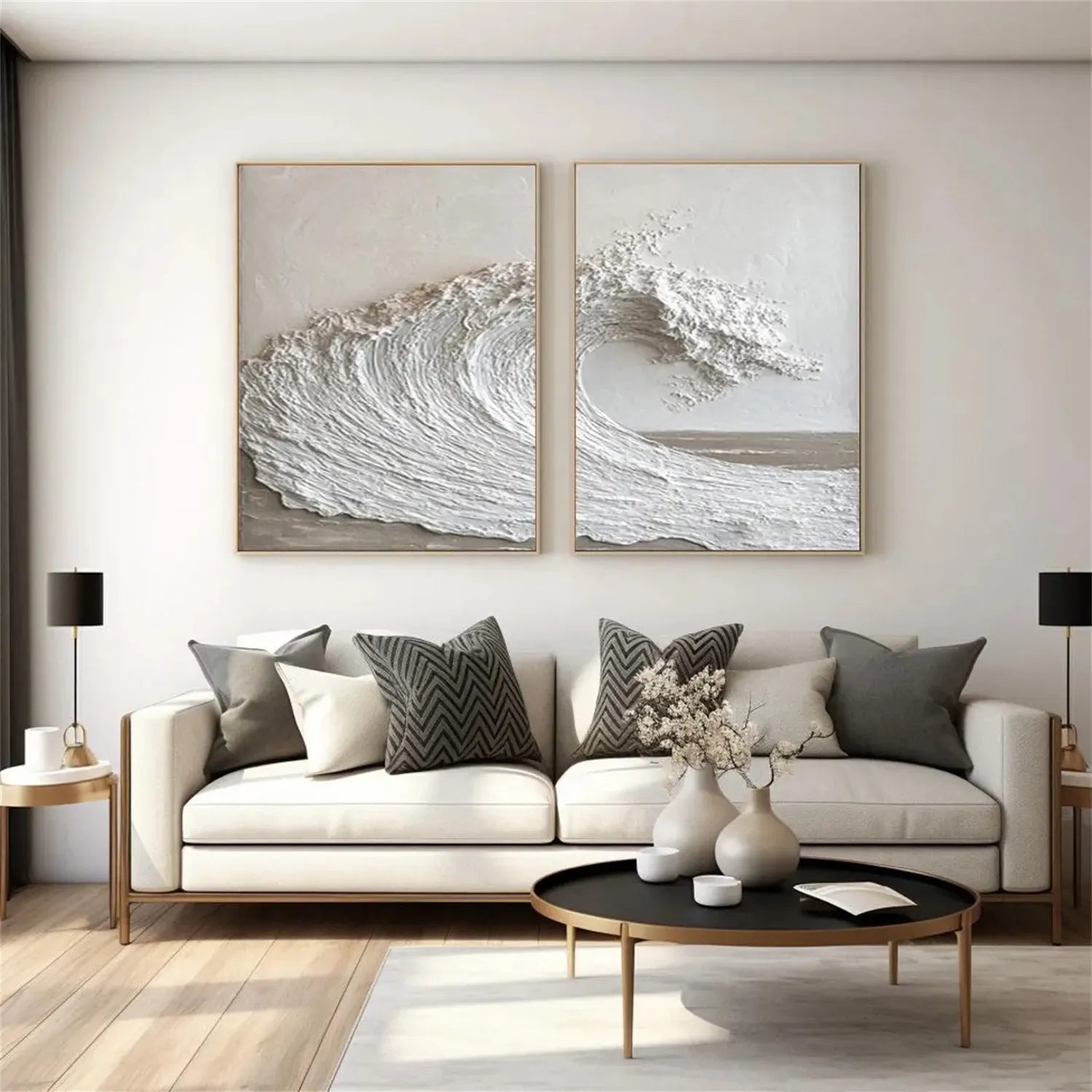 Ocean And Sky Painting Set of 2#OS 217