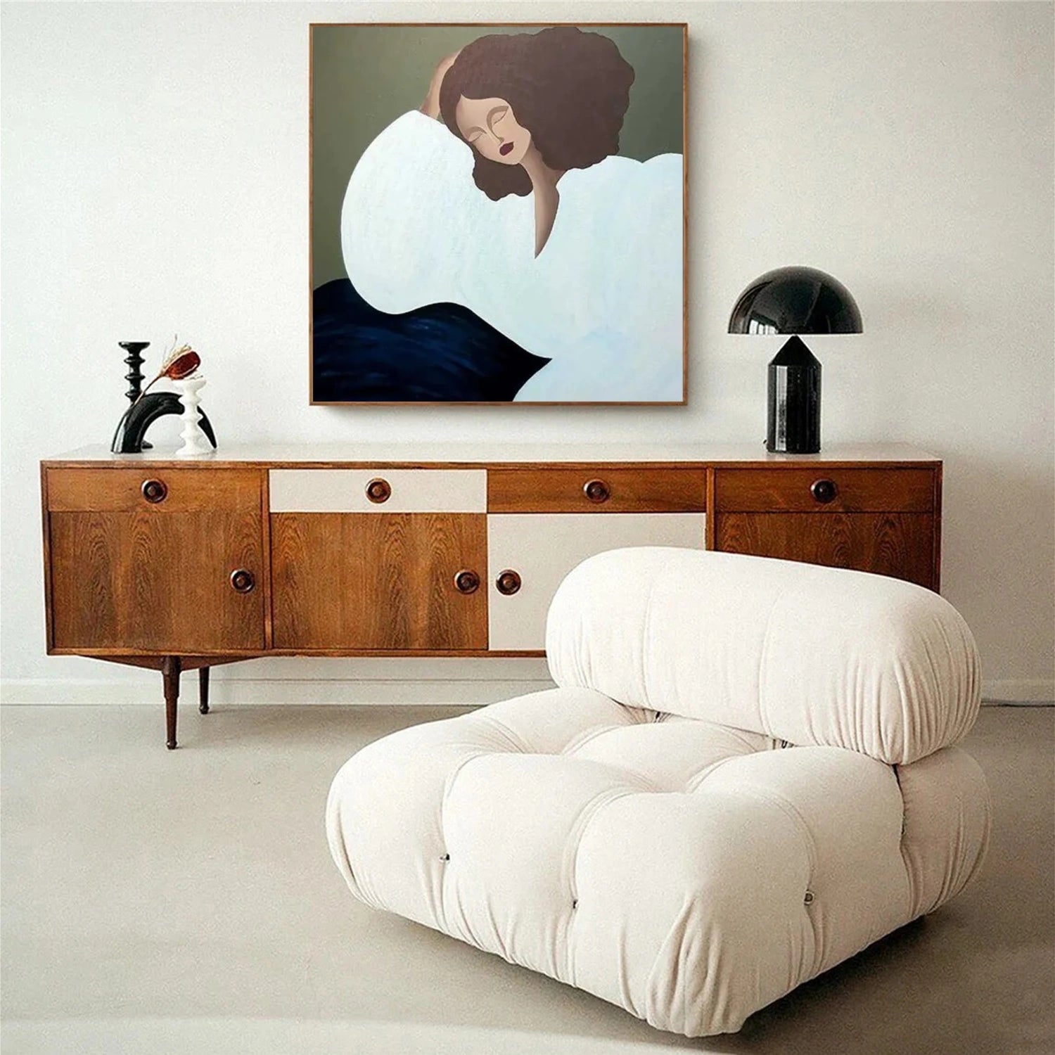 Abstract Portrait Wall Art #PT014