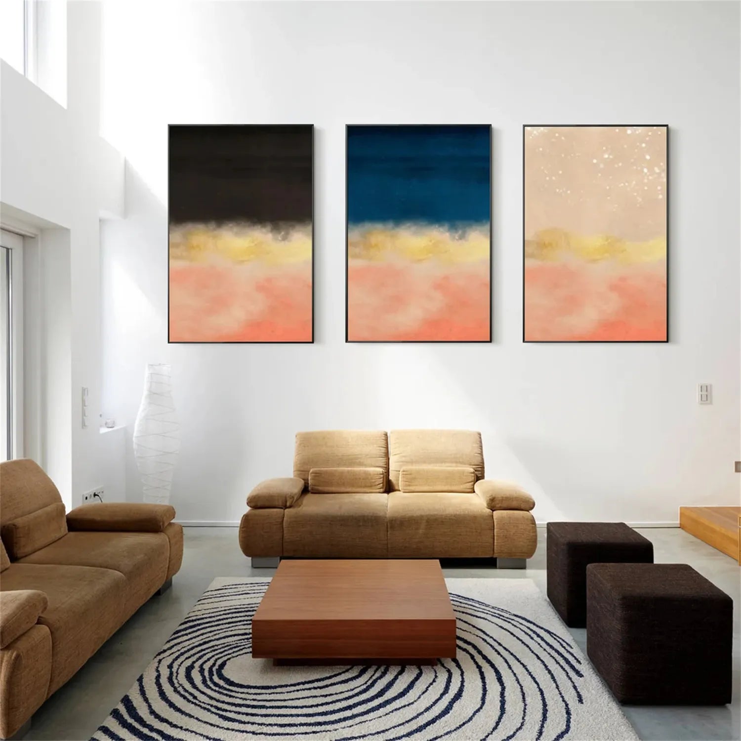 Abstract Tranquility Set of 3 #WS186