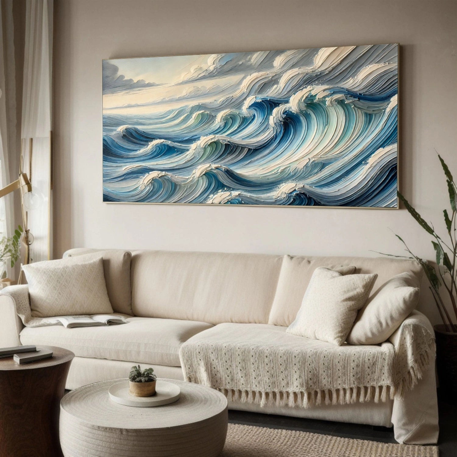 Ocean And Sky Painting #OS 232