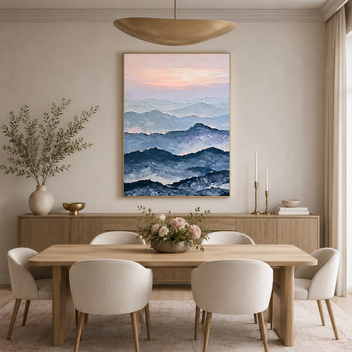 Minimalist Mountain Canvas # MM473