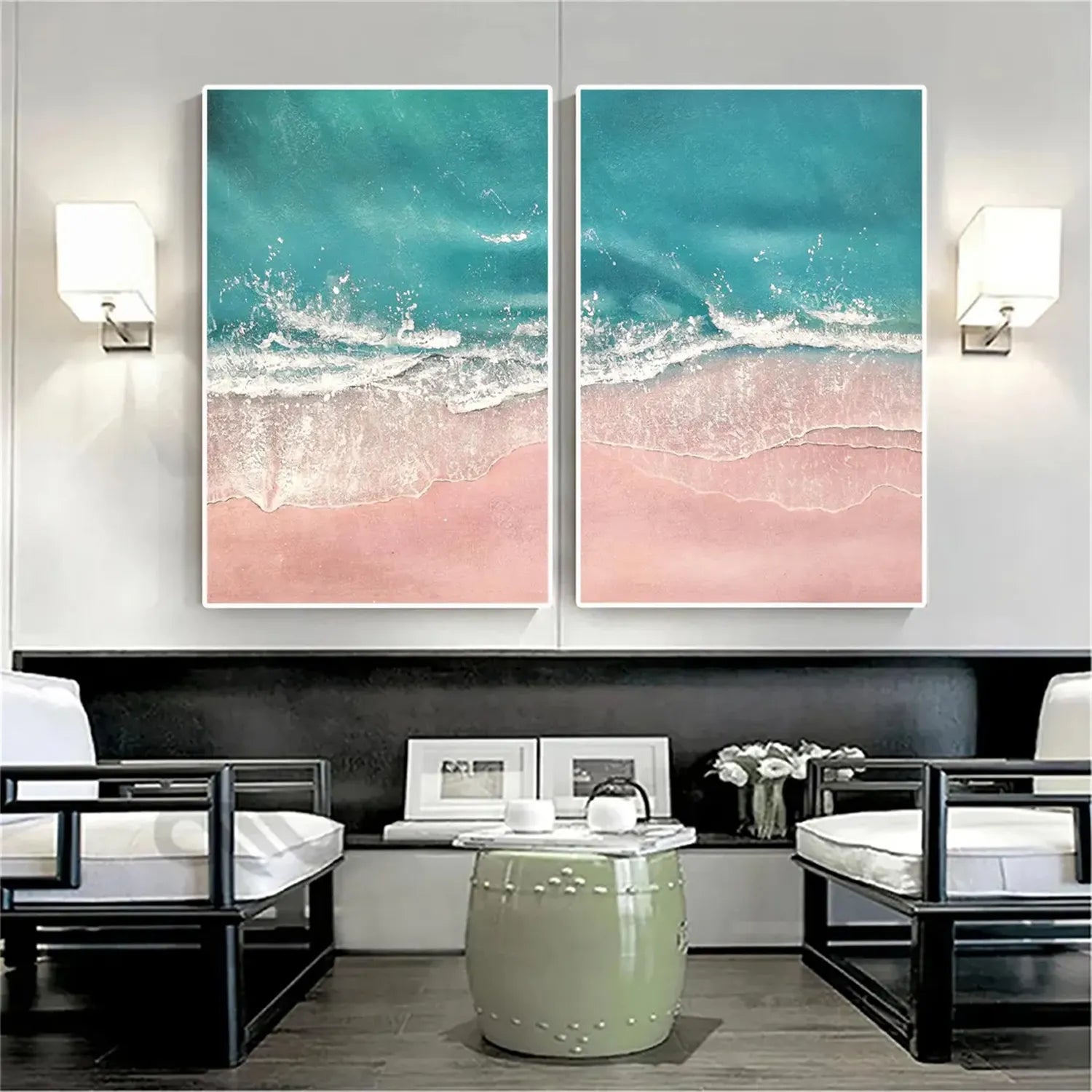 Ocean And Sky Painting Set of 2#OS 164