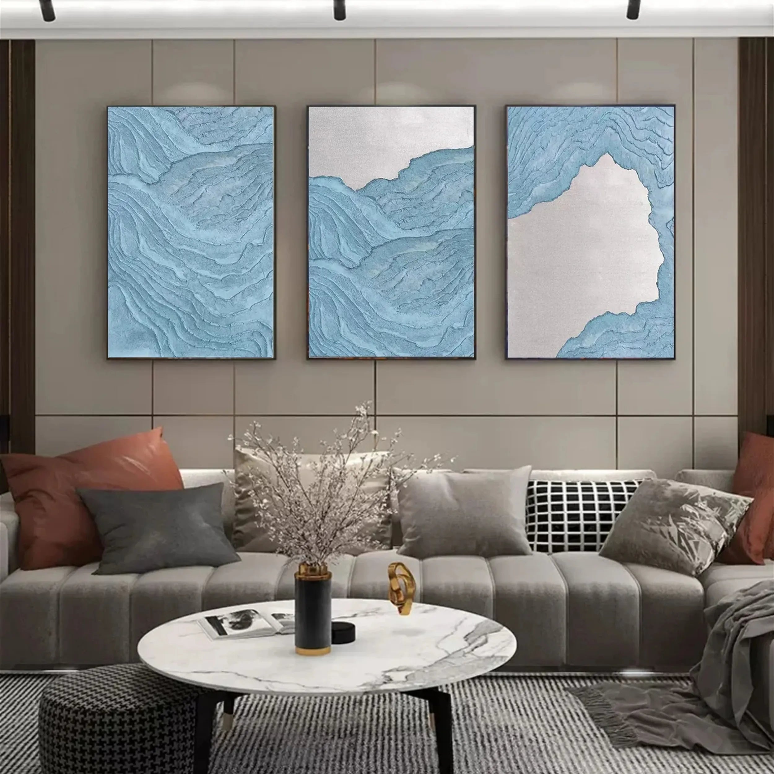 Ocean And Sky Painting Set of 3 #OS 149