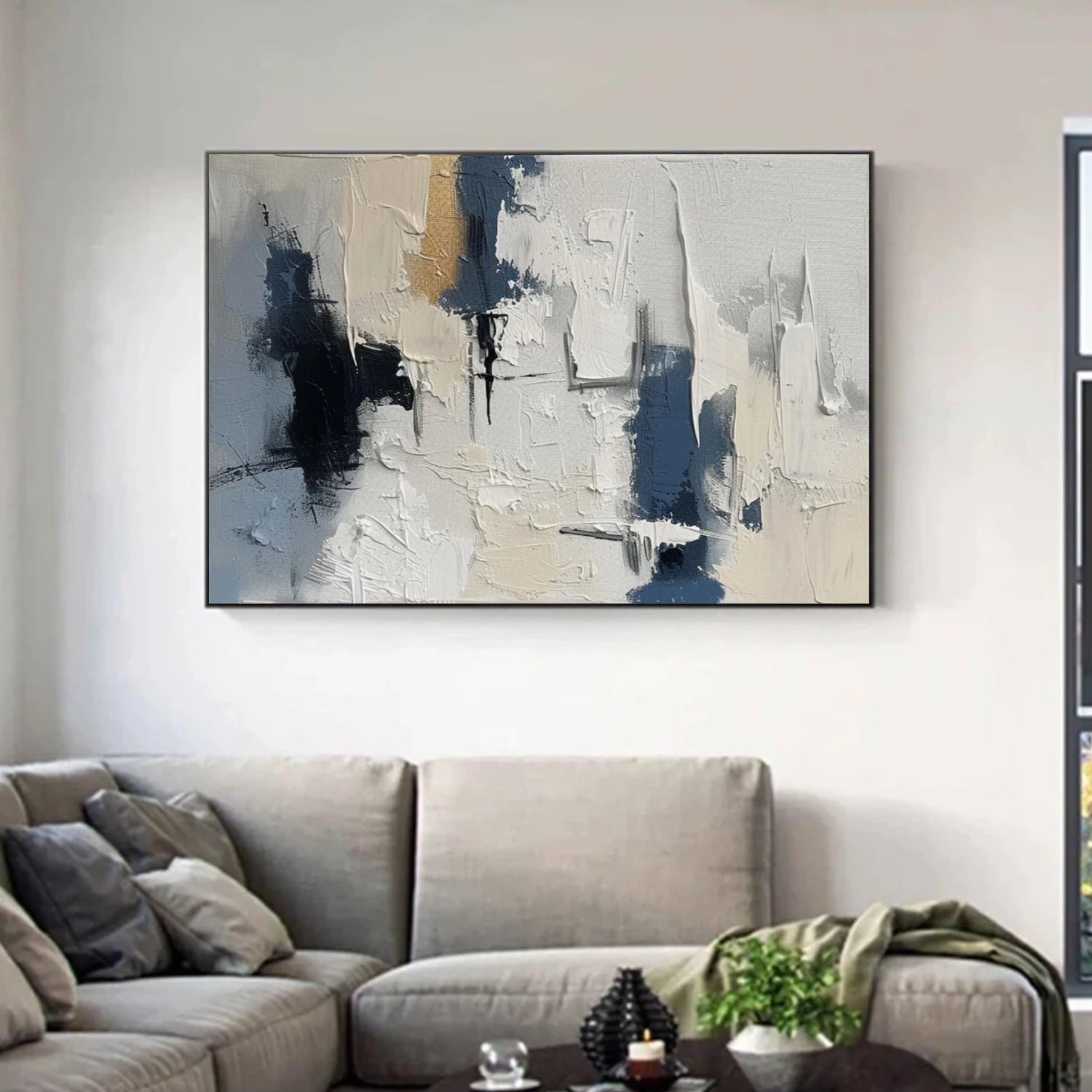 Abstract Textured Wall Art #AB 604