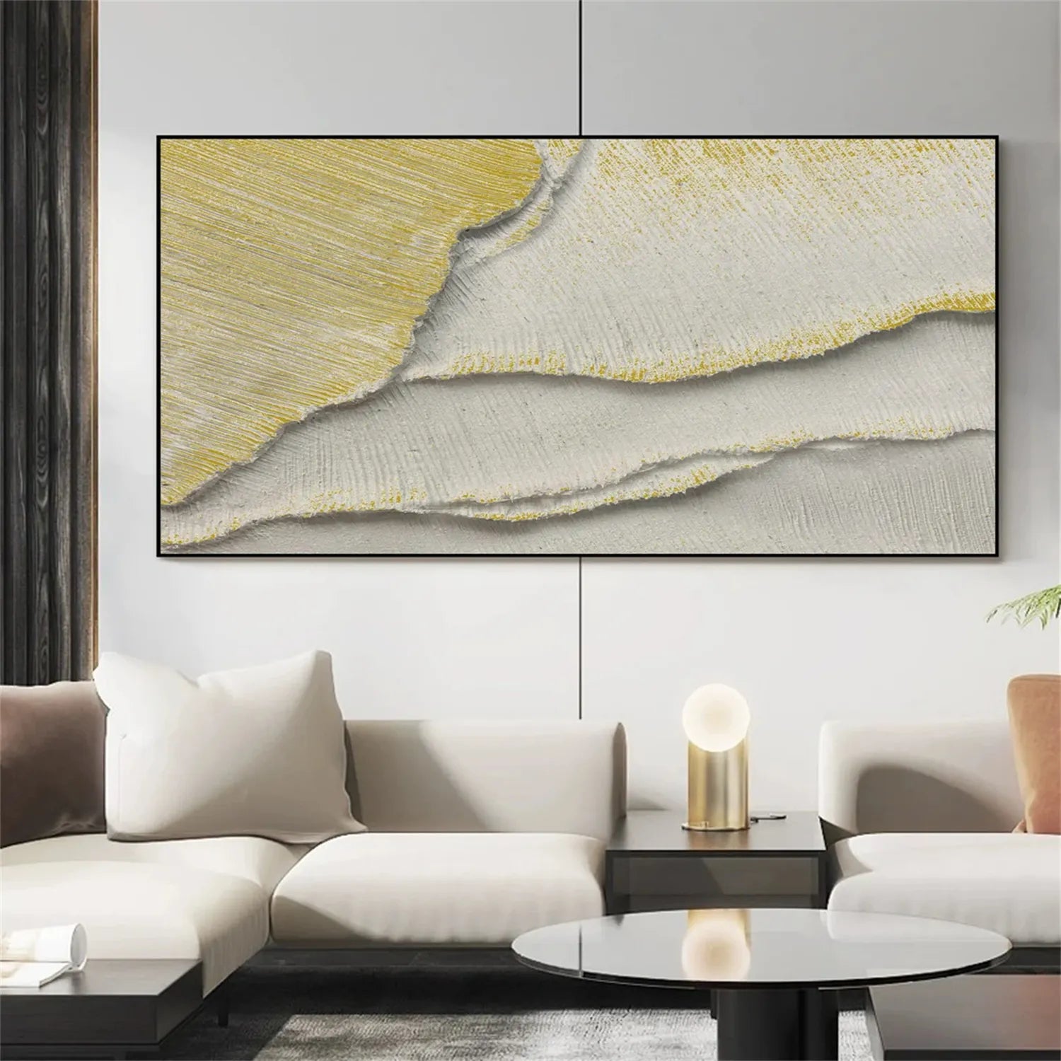 Plaster Art Minimalist Textured Painting #MM299