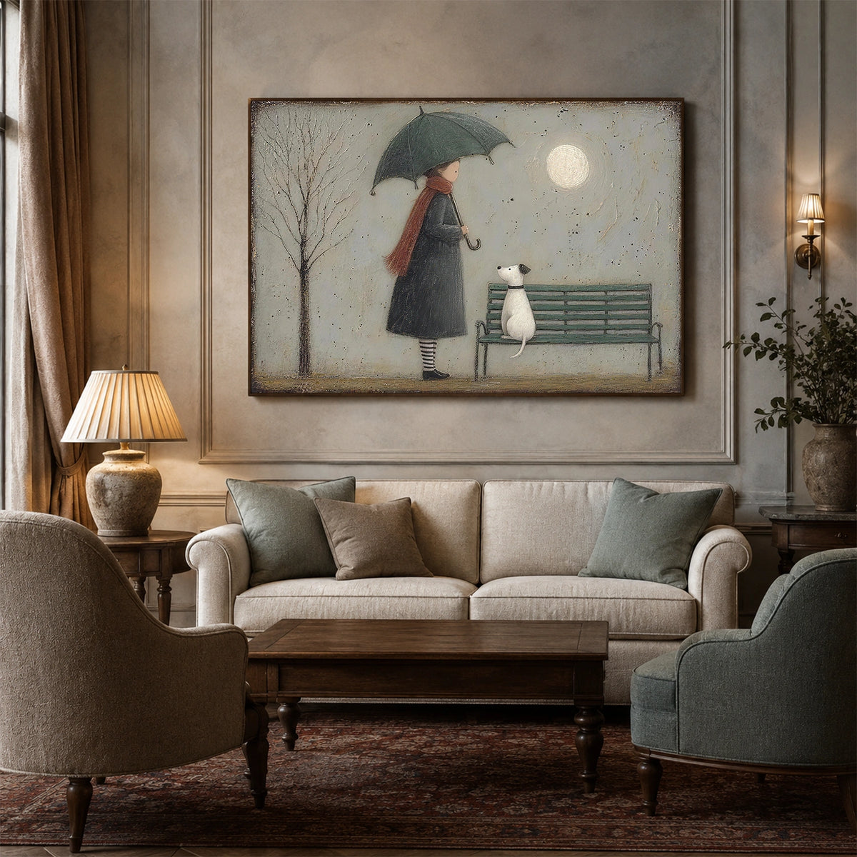 Abstract Portrait Wall Art #PT 085