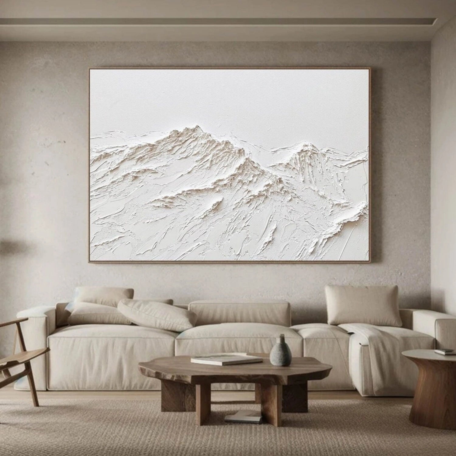 Plaster Art Minimalist Textured Painting #MM304