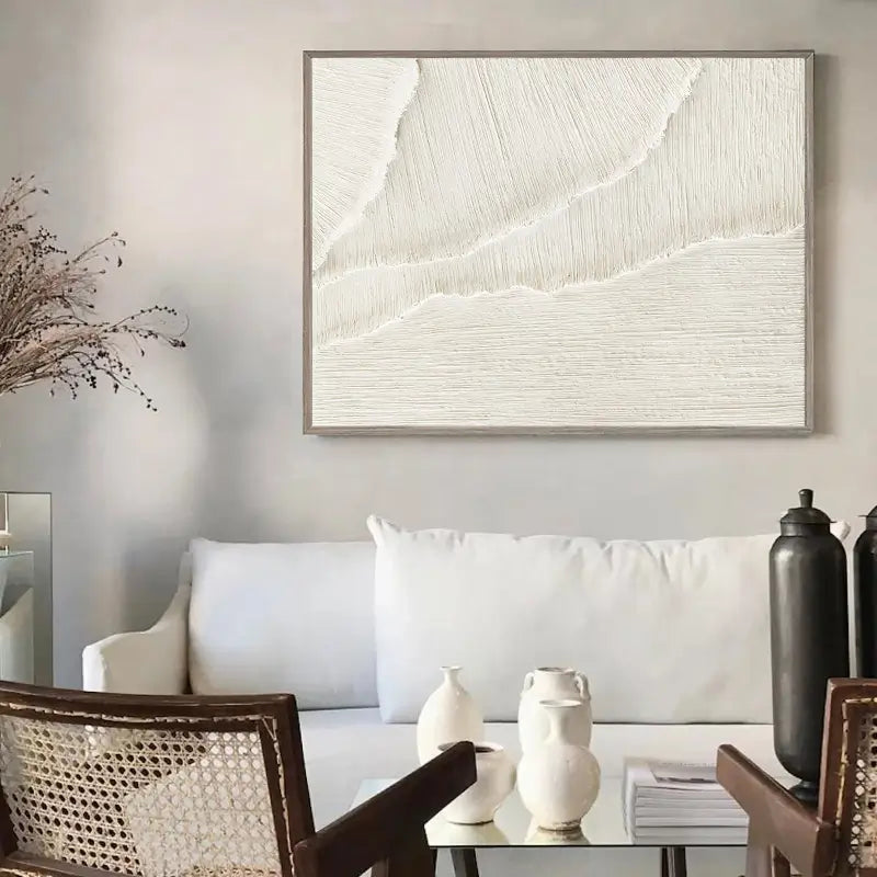 Plaster Art Minimalist Textured Painting #MM016