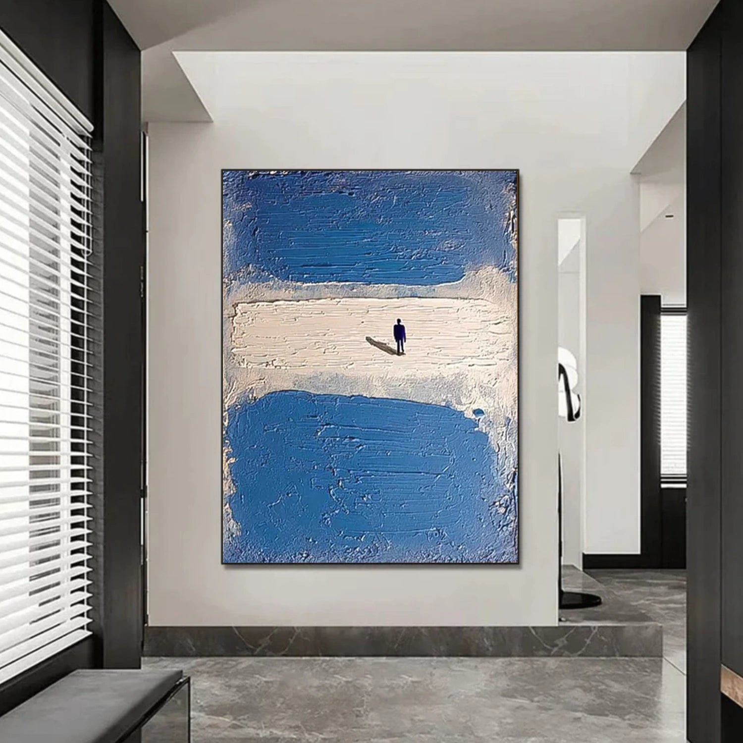 Abstract Portrait Texture Wall Art # PT042