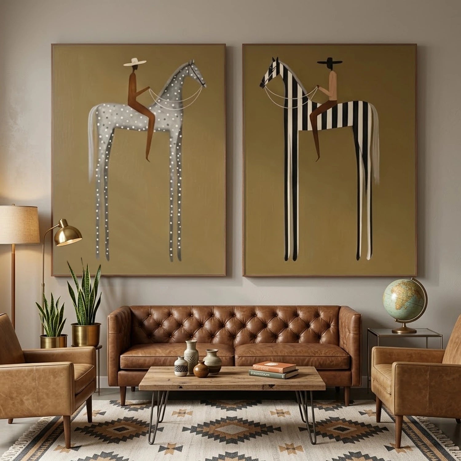 Americana Wall Art Set of 2 #VE030