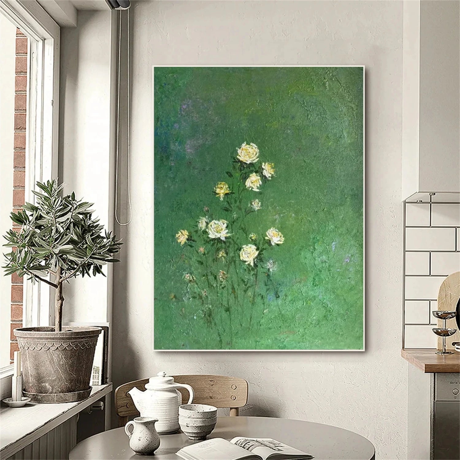 Flower And Tree Painting #FT 204