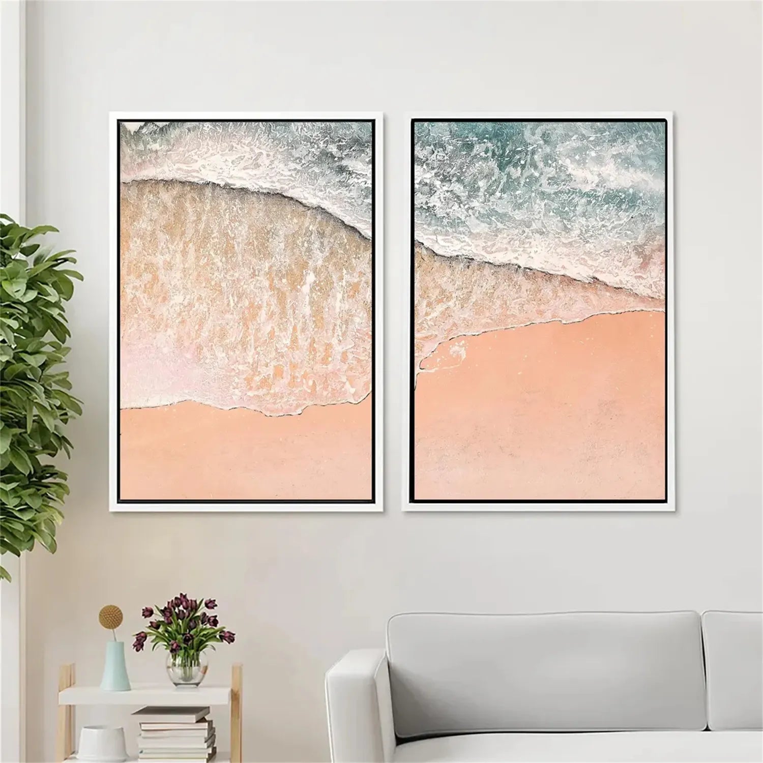 Ocean And Sky Painting Set of 2#OS 163