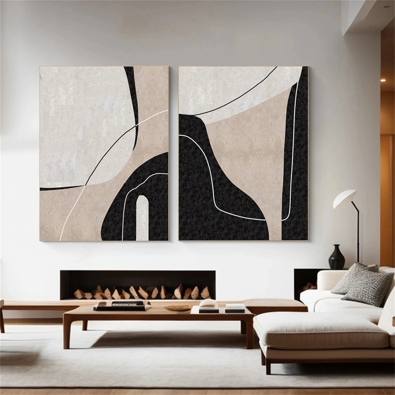 Abstract Tranquility Set of 2 #WS306