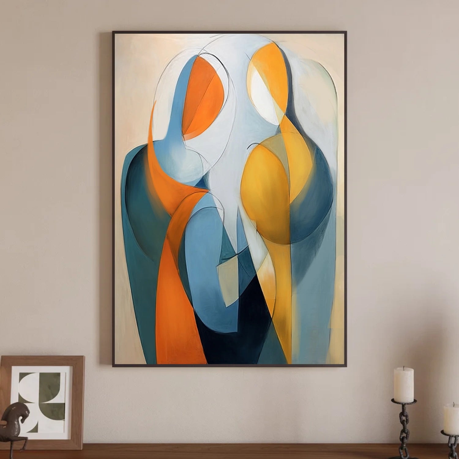 Contemporary Abstract Minimalist Wall Art #CW039