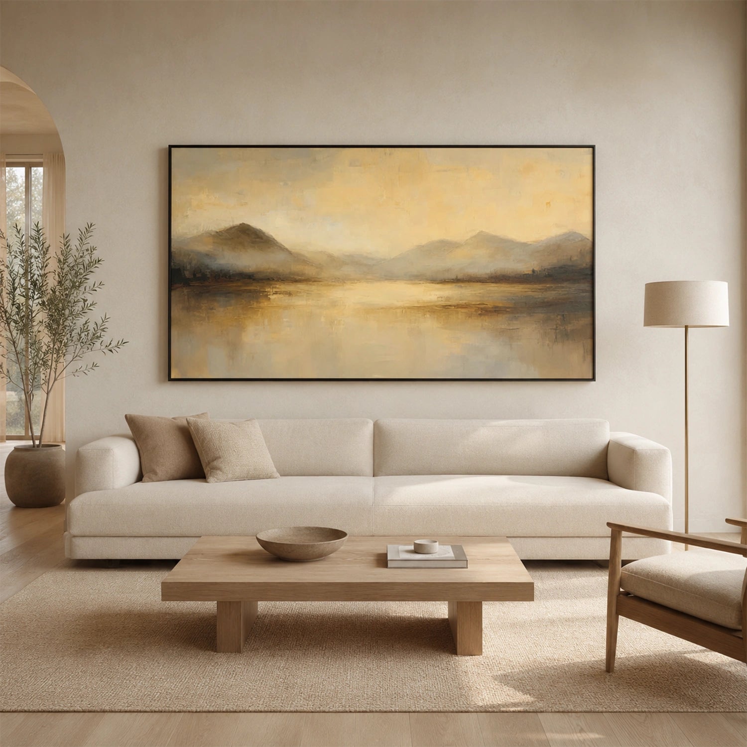 Minimalist Mountain Canvas # MM450
