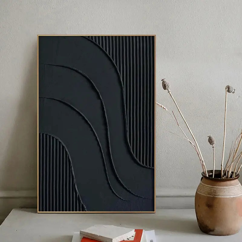 Minimalist Zen Canvas Painting #MZ007