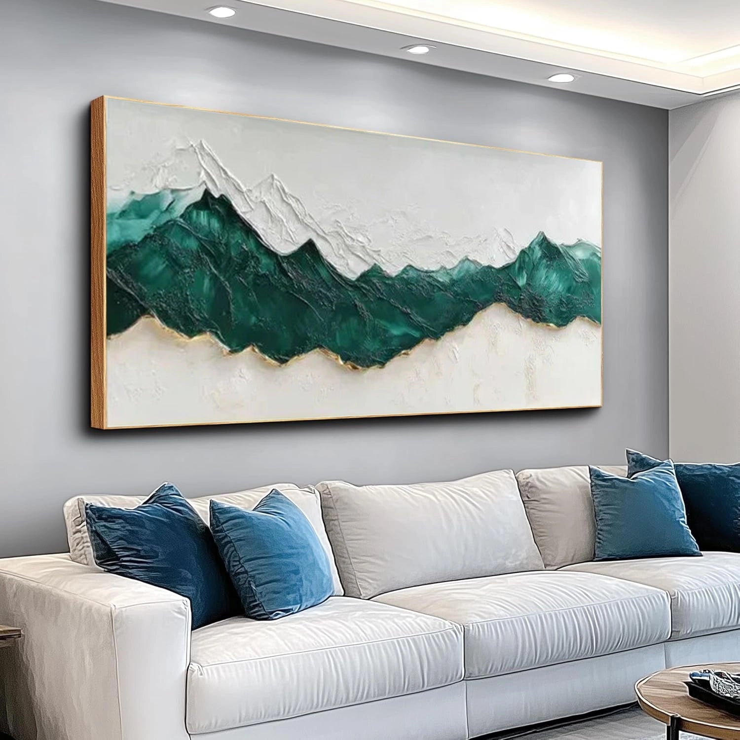 Minimalist Mountain Canvas #MM362