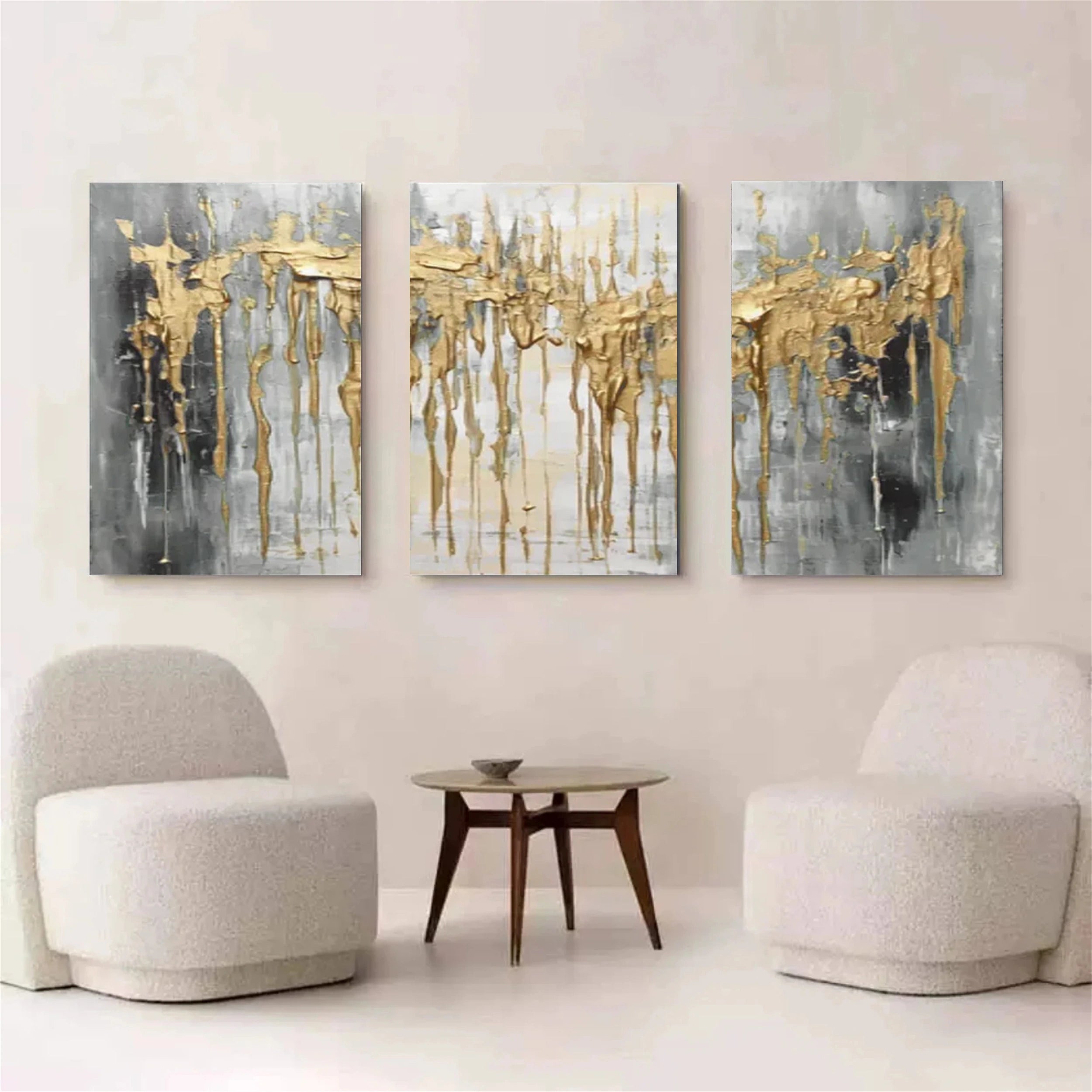 Abstract Painting Set of 3 #AB136