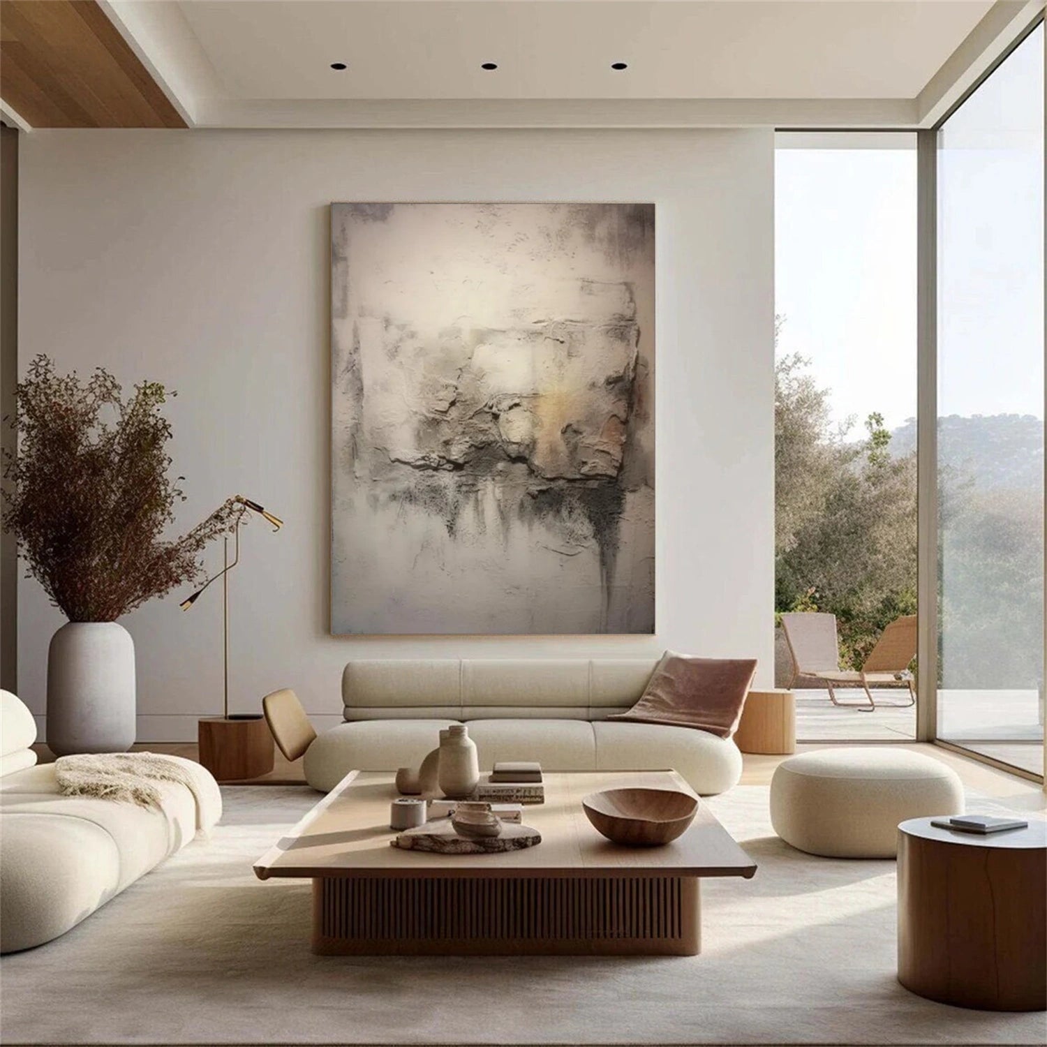 Abstract Textured Wall Art #AB 540
