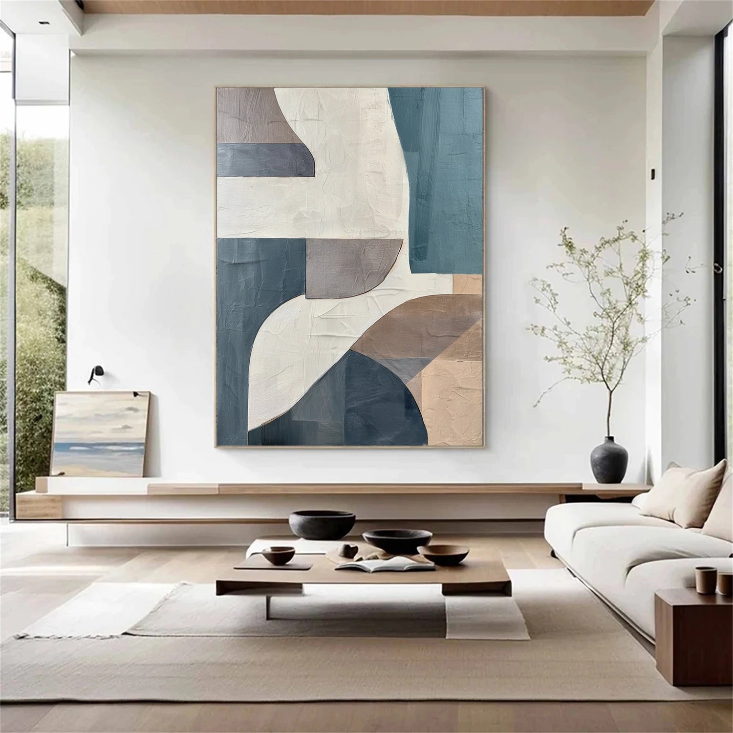 Abstract Textured Wall Art #AB 609