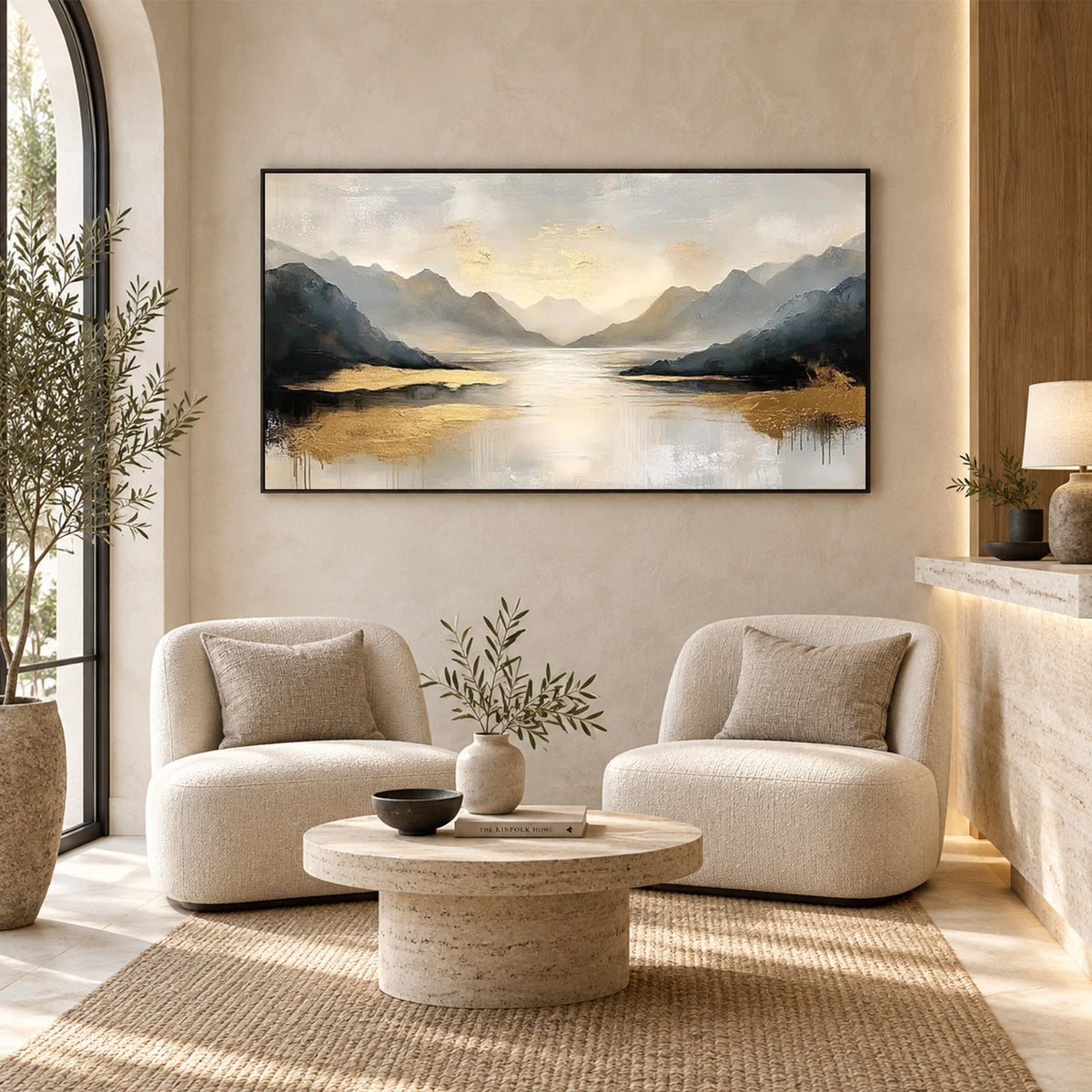 Minimalist Mountain Canvas # MM478