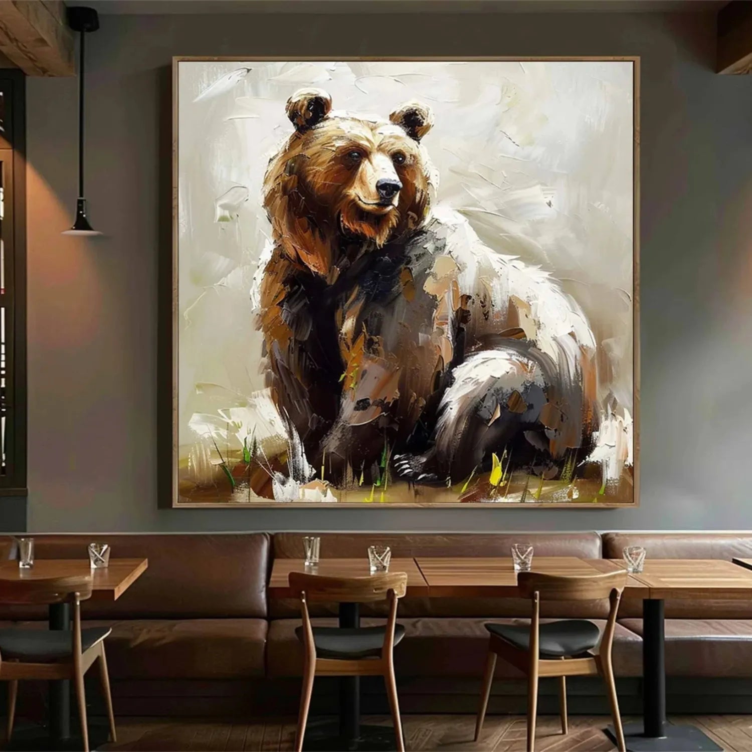 Custom Size Animal Art Painting # AP088