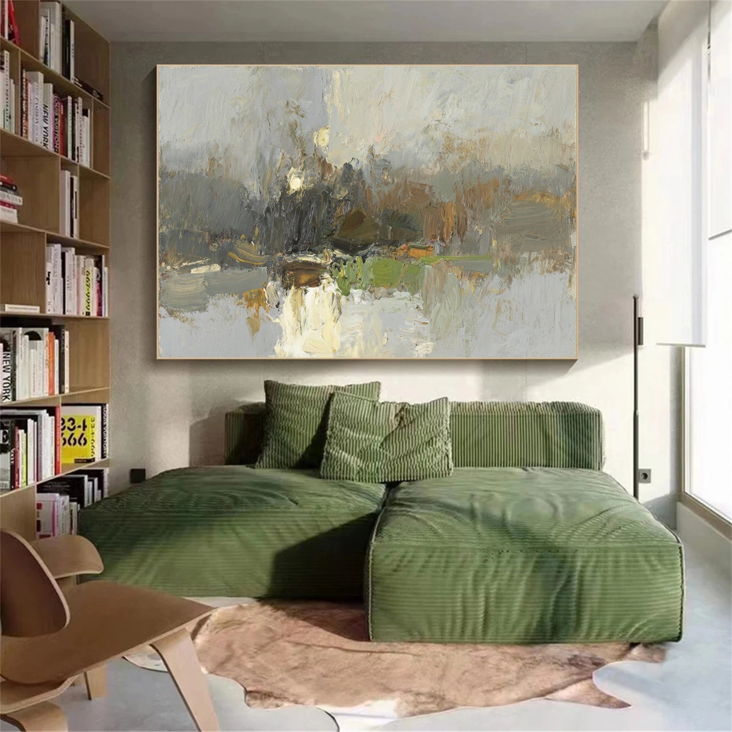 Abstract Textured Wall Art #AB 534