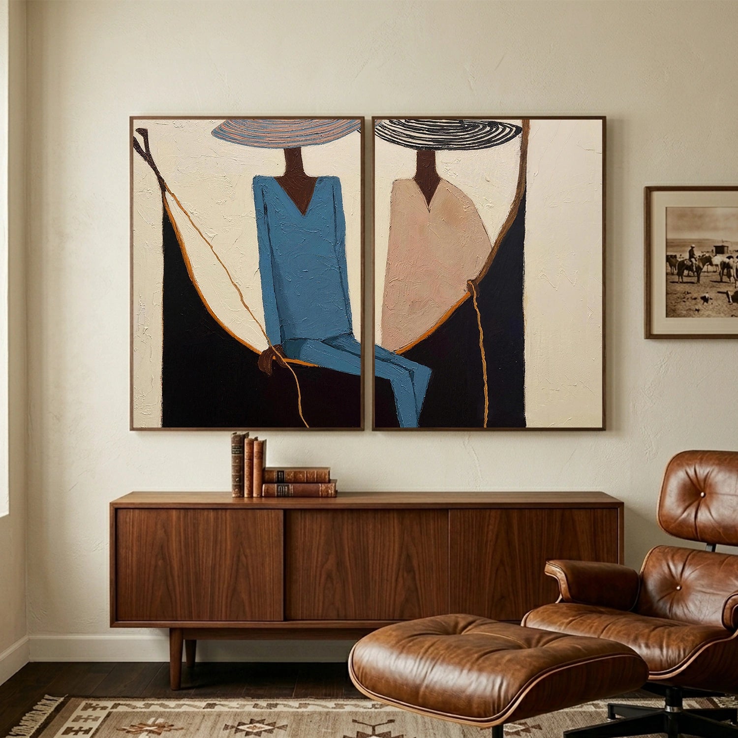 Americana Wall Art Set of 2 #VE099