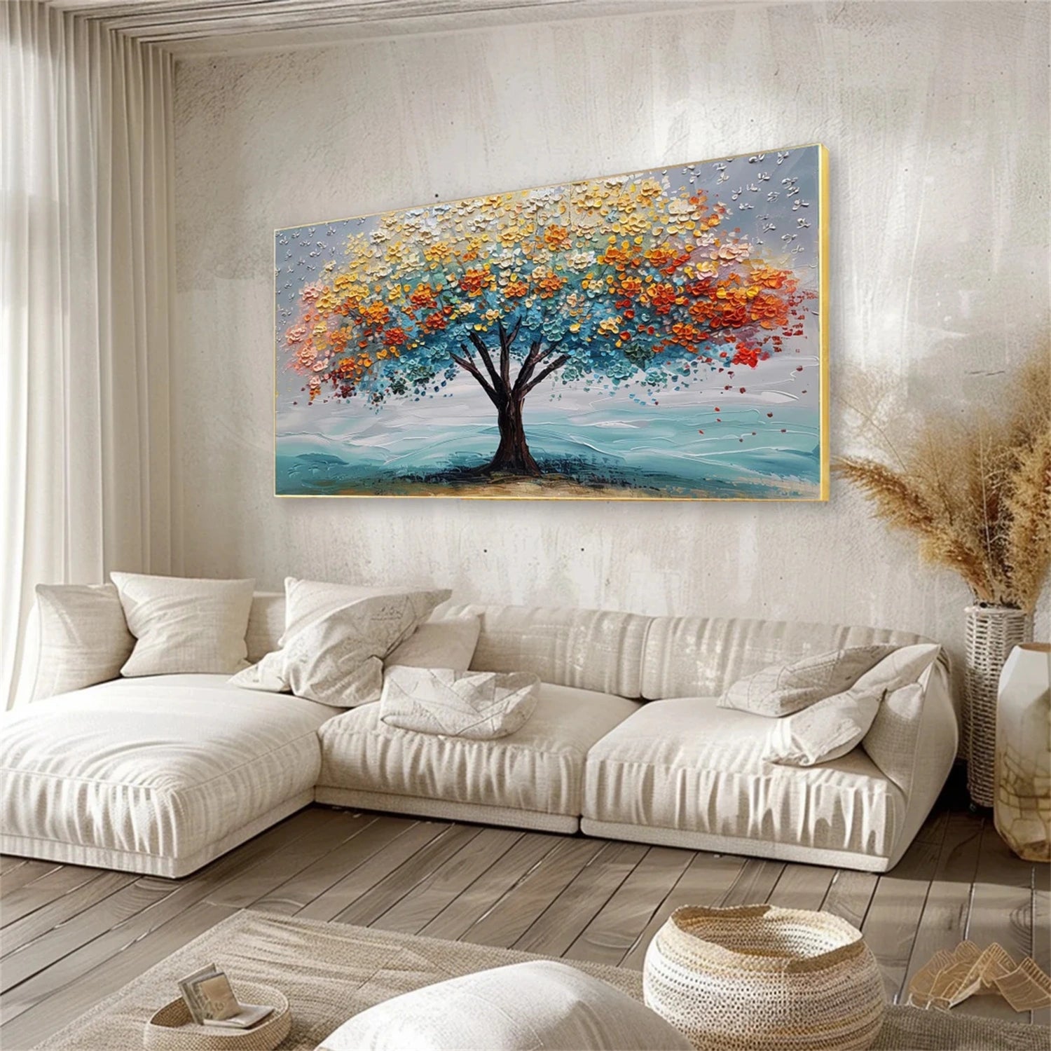 Flower And Tree Painting #FT 099