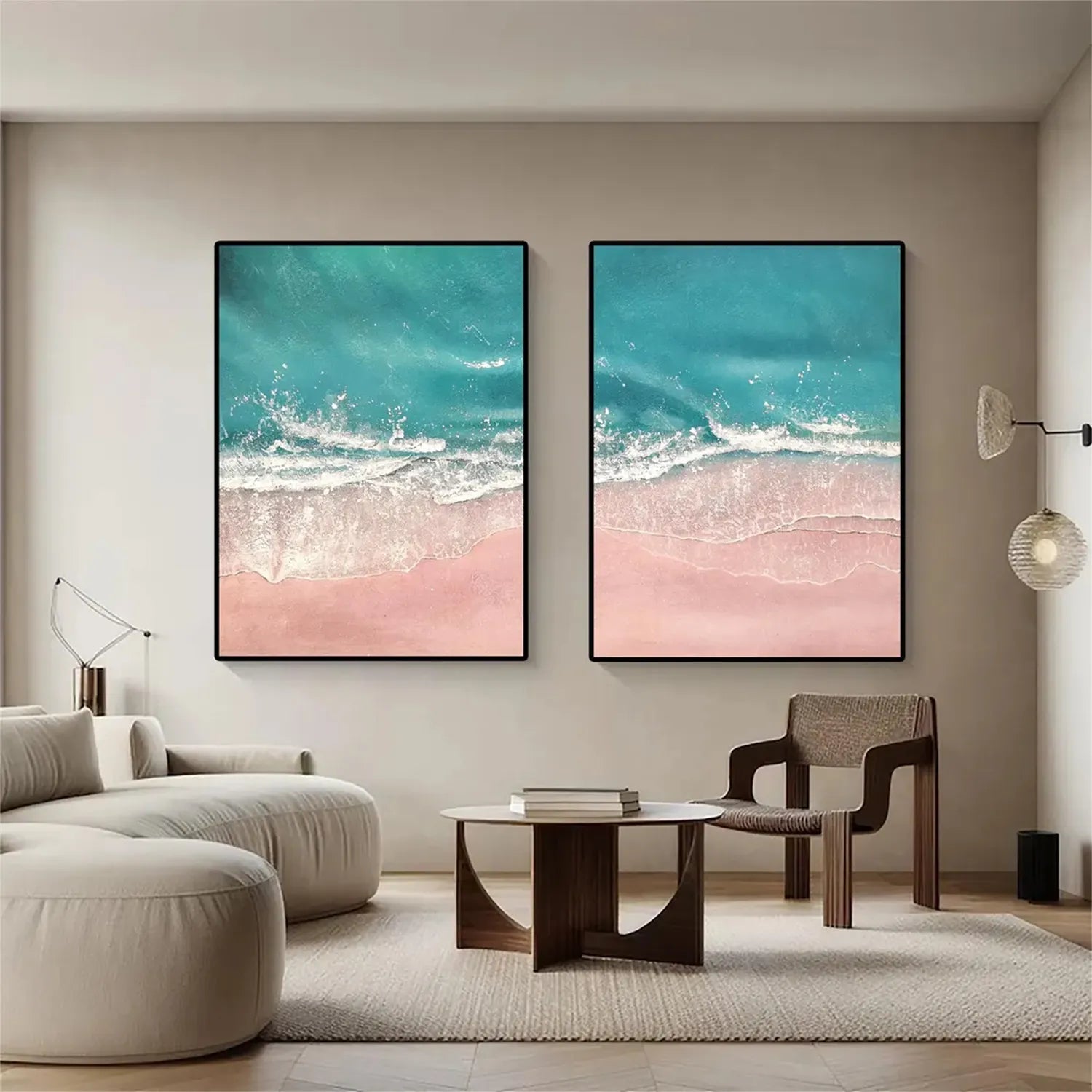 Ocean And Sky Painting Set of 2#OS 164